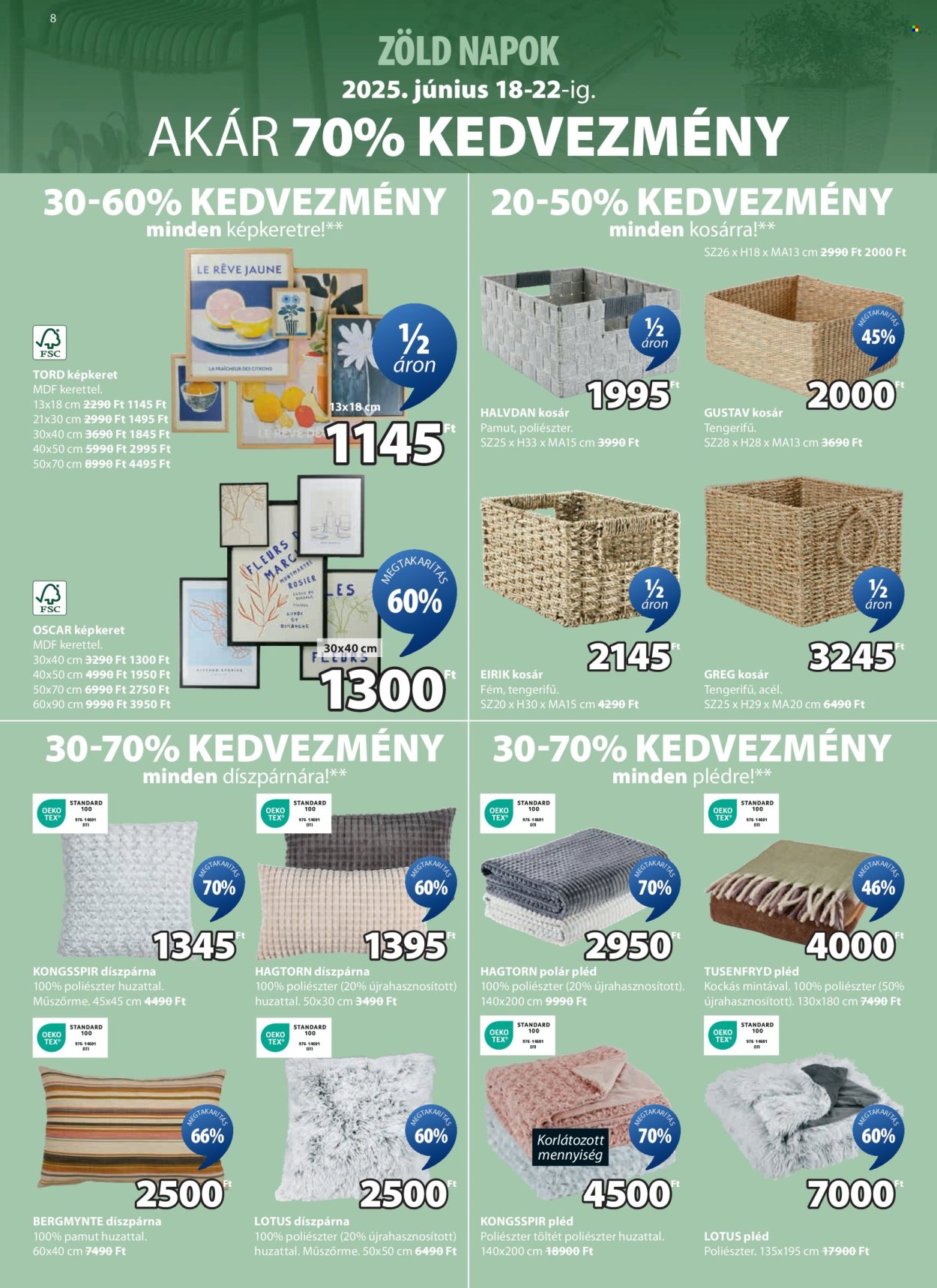 JYSK akciós újságok. Oldal 9
