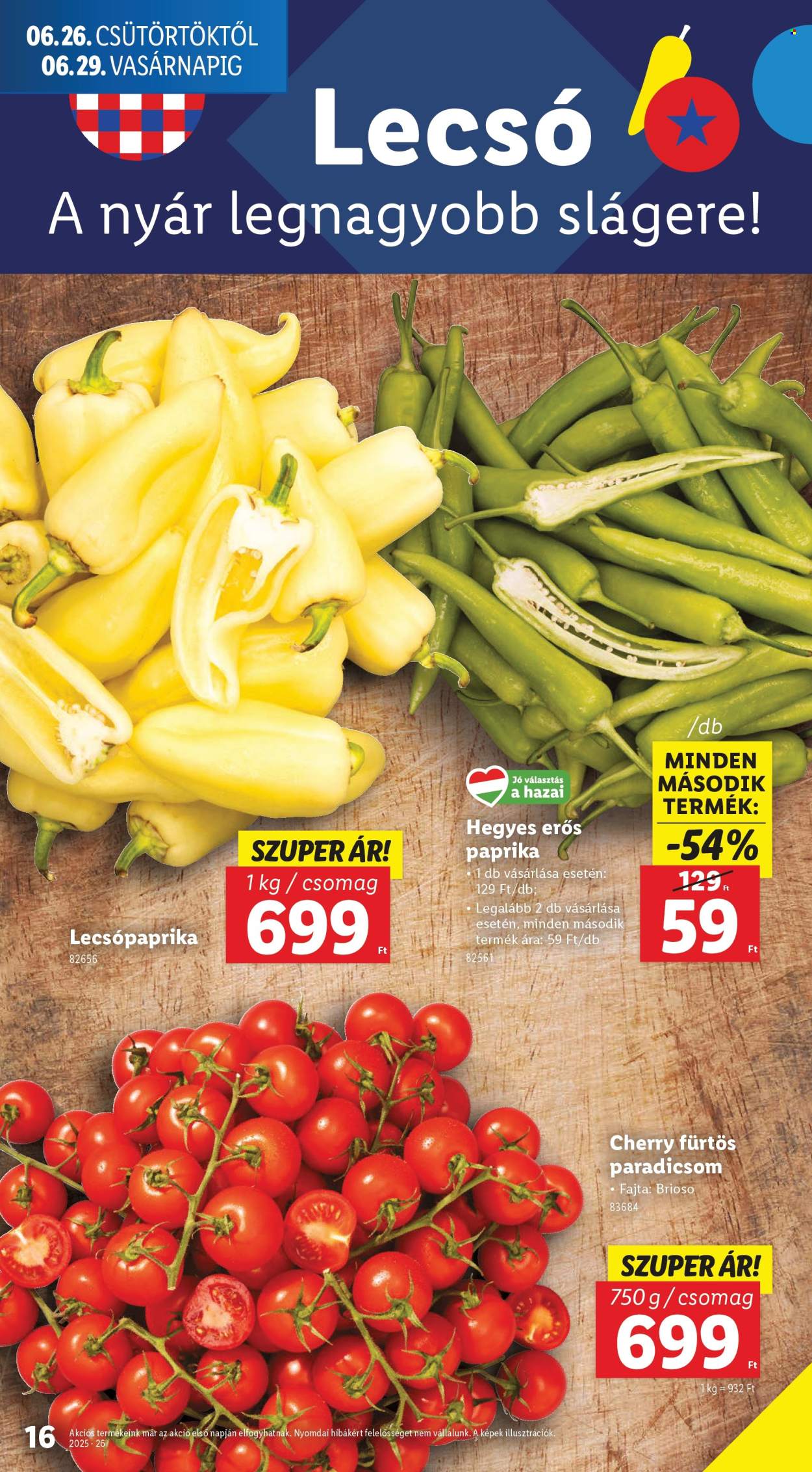 Lidl akciós újságok - 2025.06.26 - 2025.07.02. Oldal 16