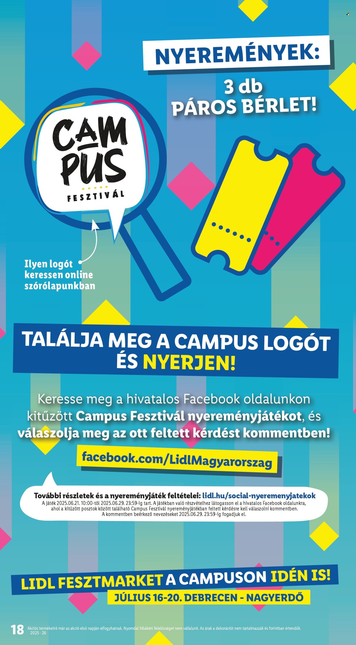 Lidl akciós újságok - 2025.06.26 - 2025.07.02. Oldal 18