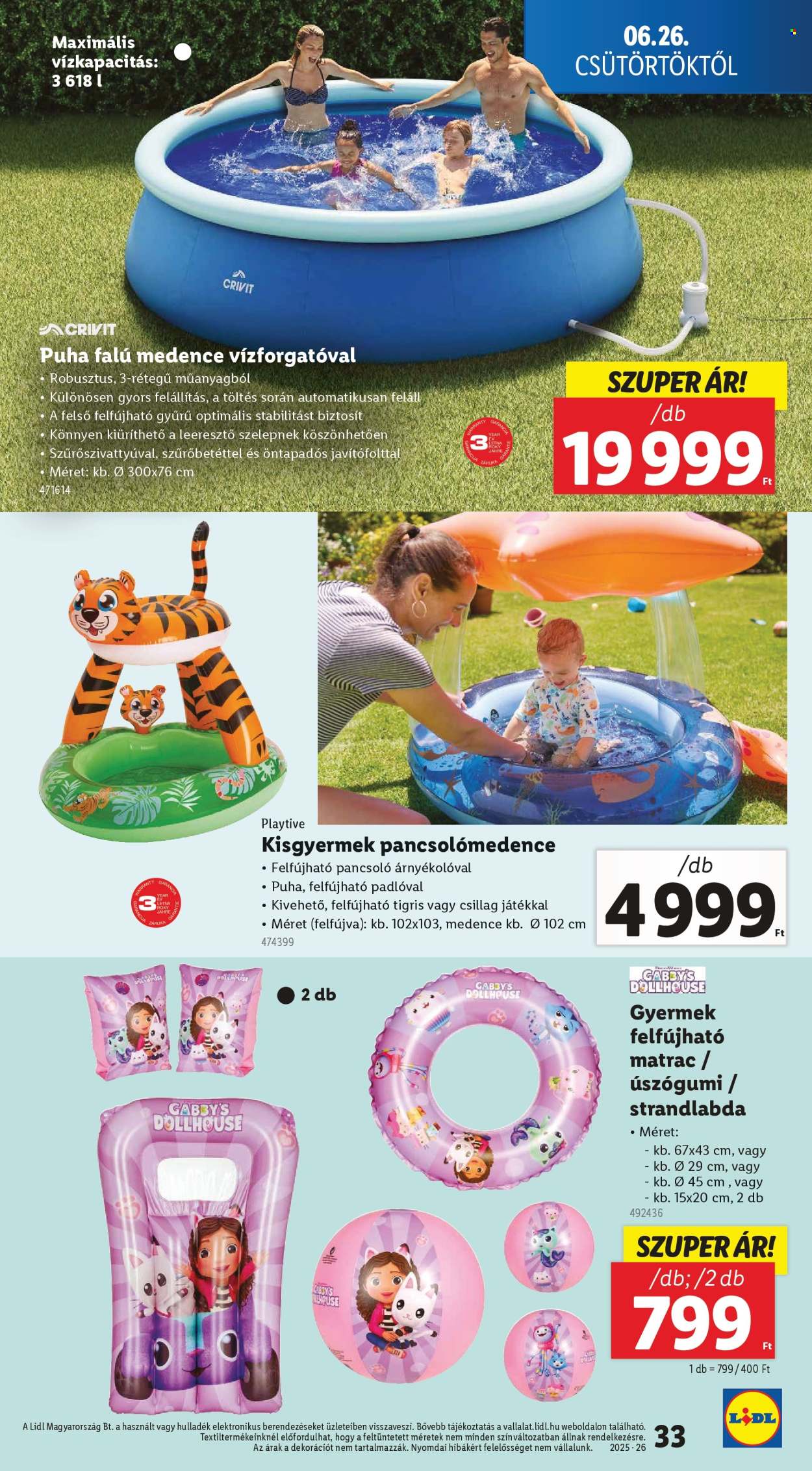Lidl akciós újságok - 2025.06.26 - 2025.07.02. Oldal 33