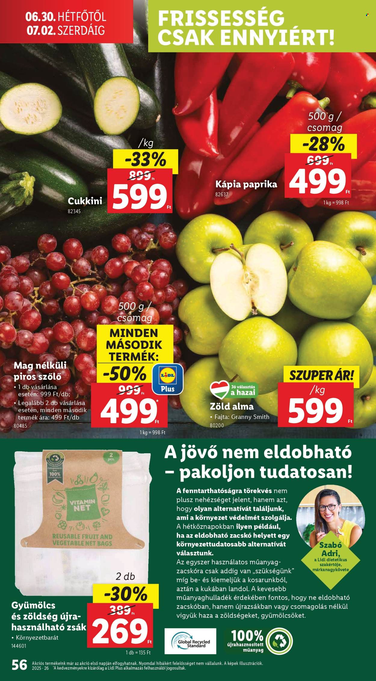 Lidl akciós újságok - 2025.06.26 - 2025.07.02. Oldal 56