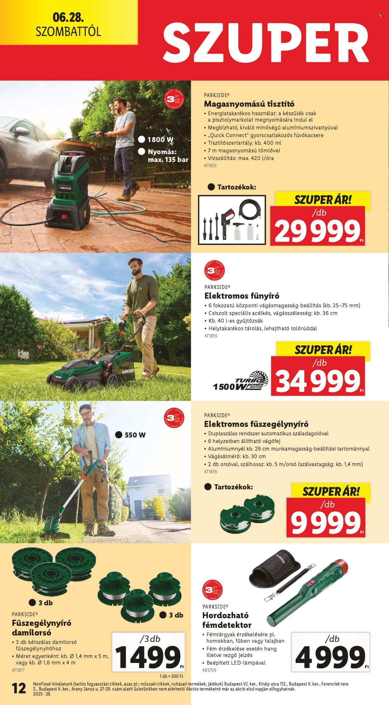 Lidl akciós újságok - 2025.06.26 - 2025.07.02. Oldal 12