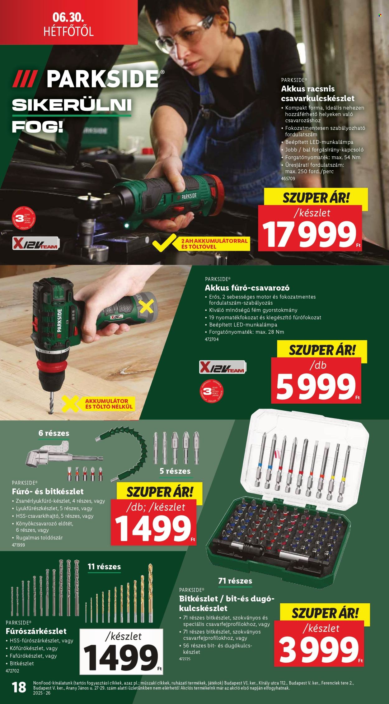 Lidl akciós újságok - 2025.06.26 - 2025.07.02. Oldal 18