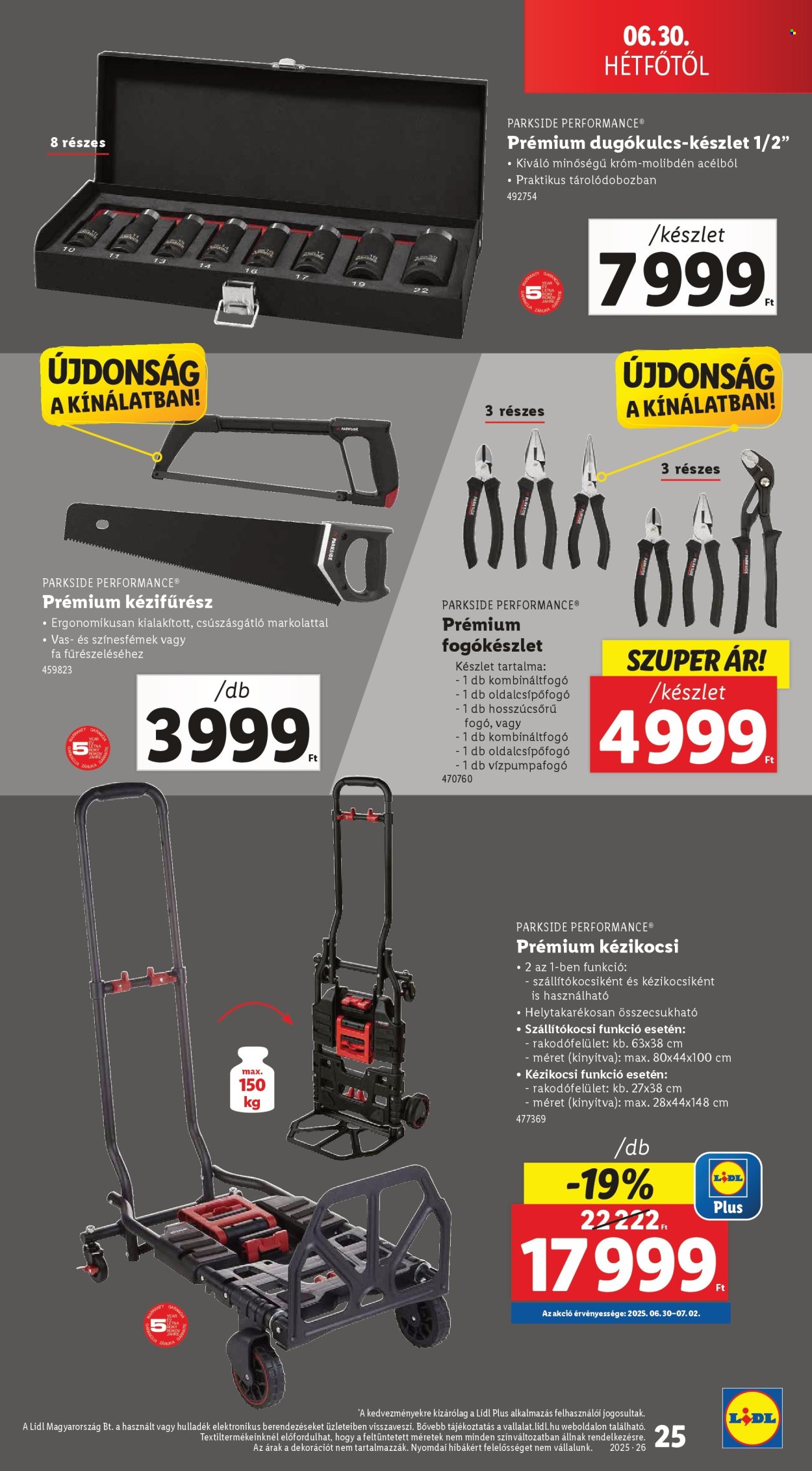 Lidl akciós újságok - 2025.06.26 - 2025.07.02. Oldal 25