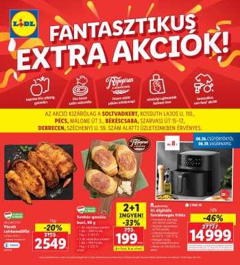 Újság Lidl - 2025.06.26 - 2025.06.29.