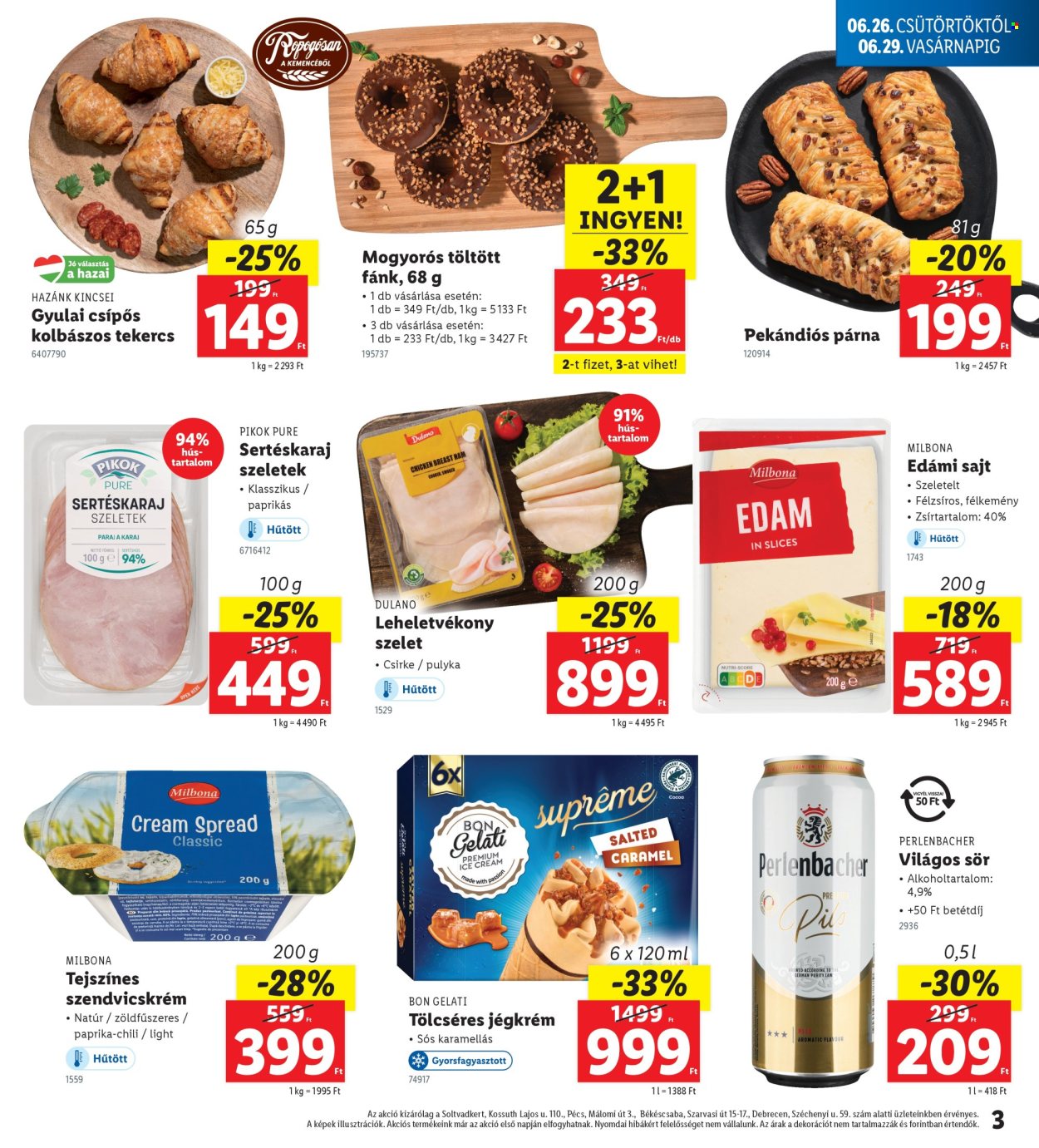 Lidl akciós újságok - 2025.06.26 - 2025.06.29. Oldal 3