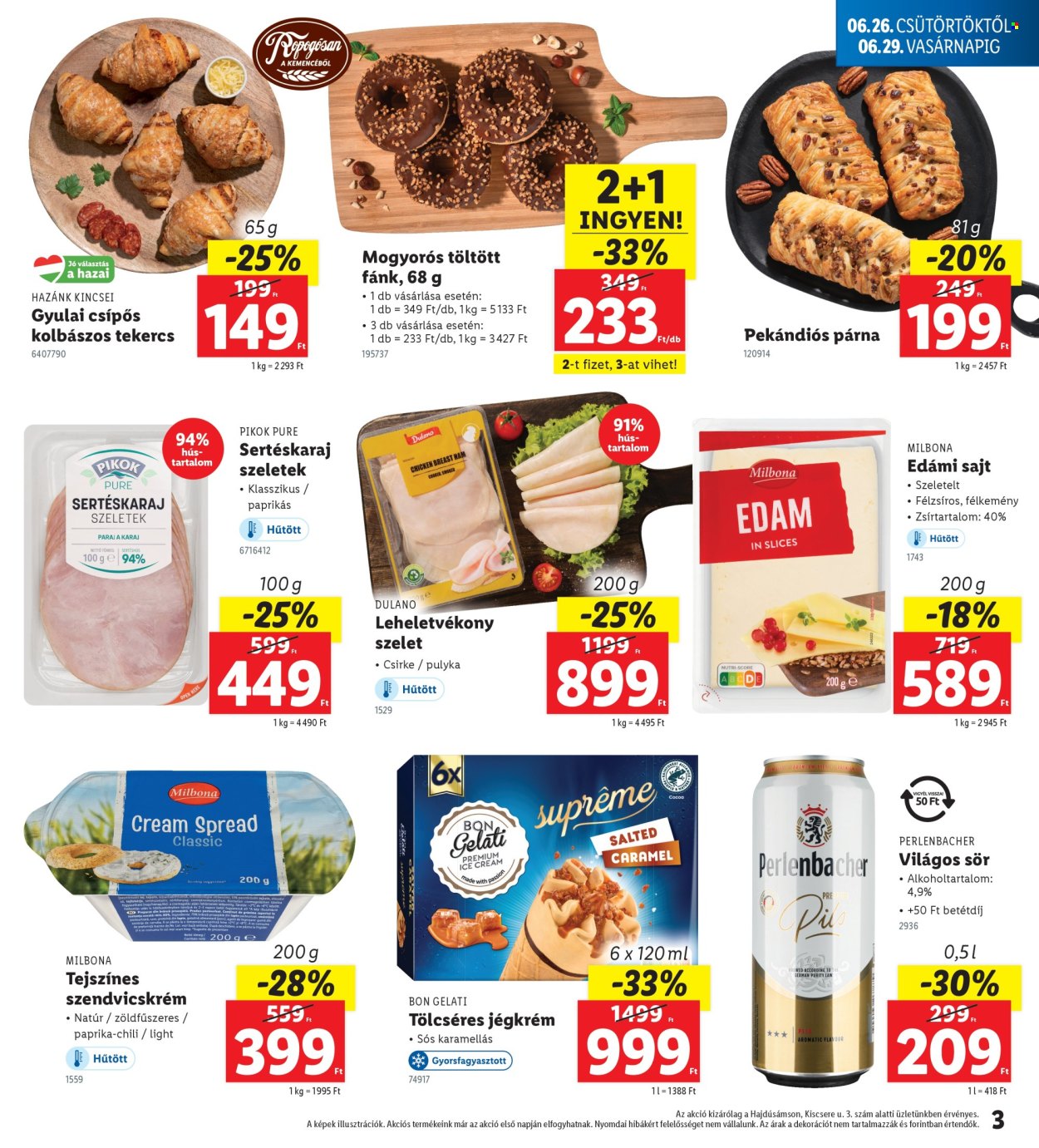 Lidl akciós újságok - 2025.06.26 - 2025.06.29. Oldal 3