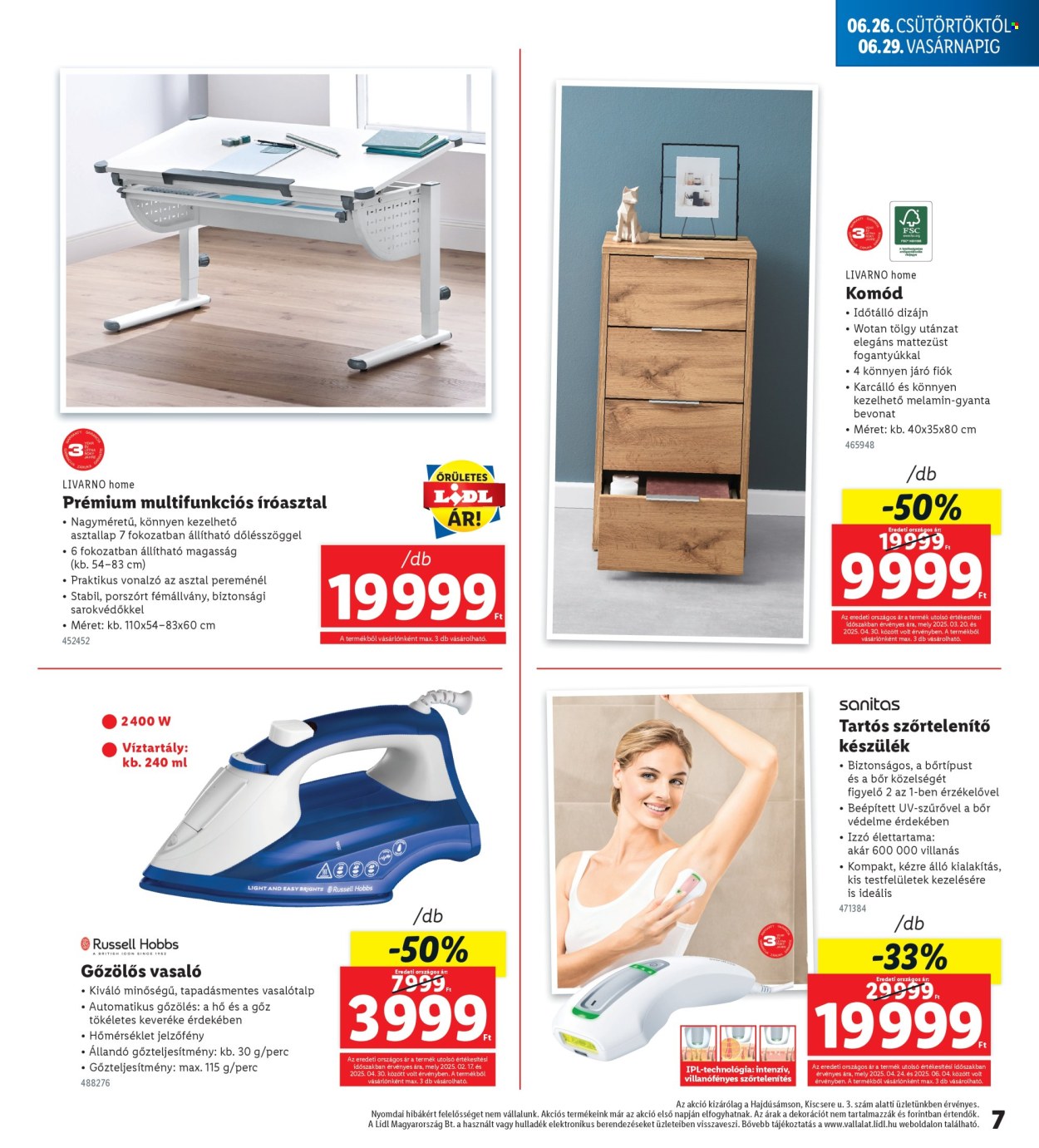 Lidl akciós újságok - 2025.06.26 - 2025.06.29. Oldal 7