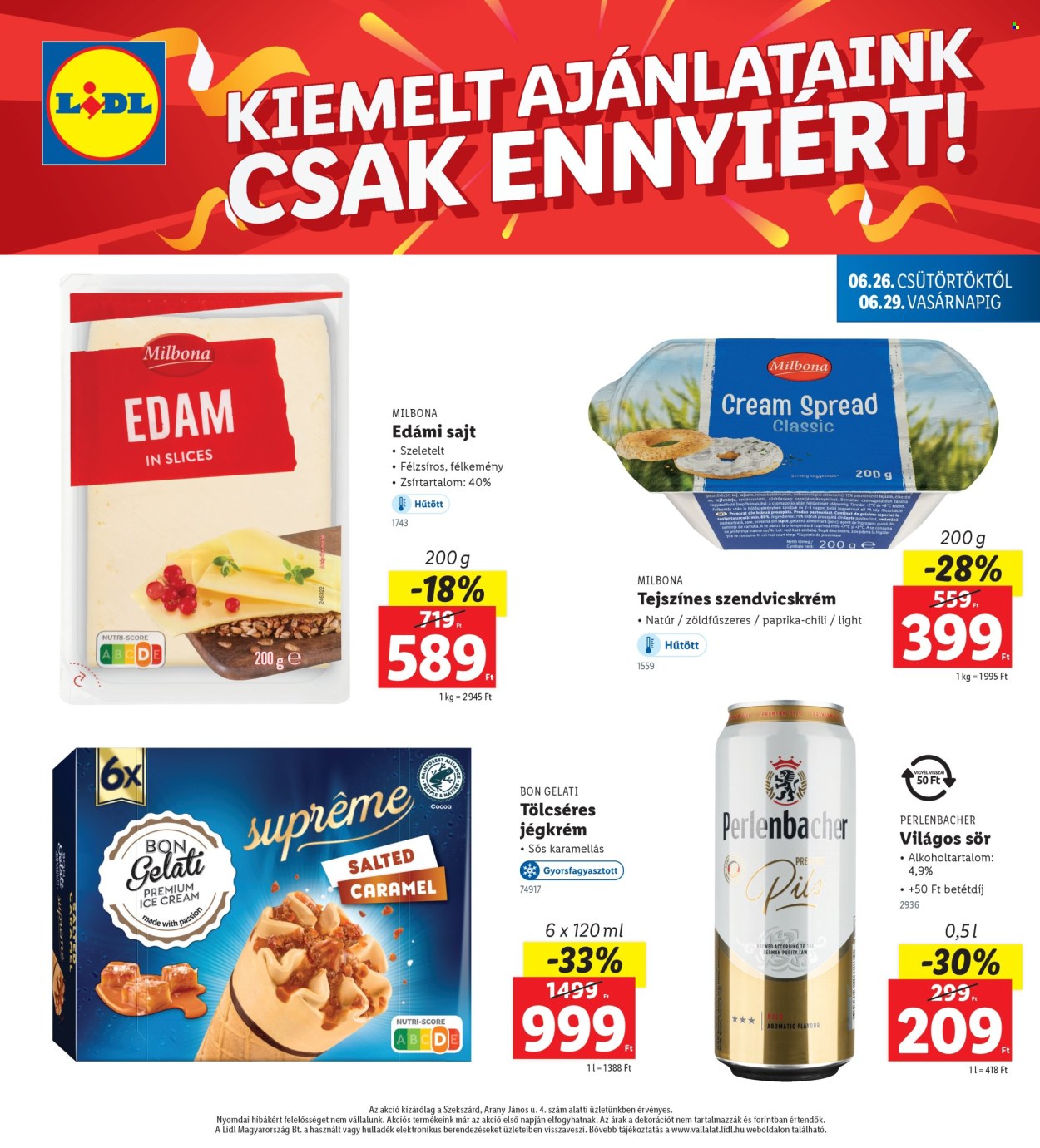 Lidl akciós újságok - 2025.06.26 - 2025.06.29. Oldal 4