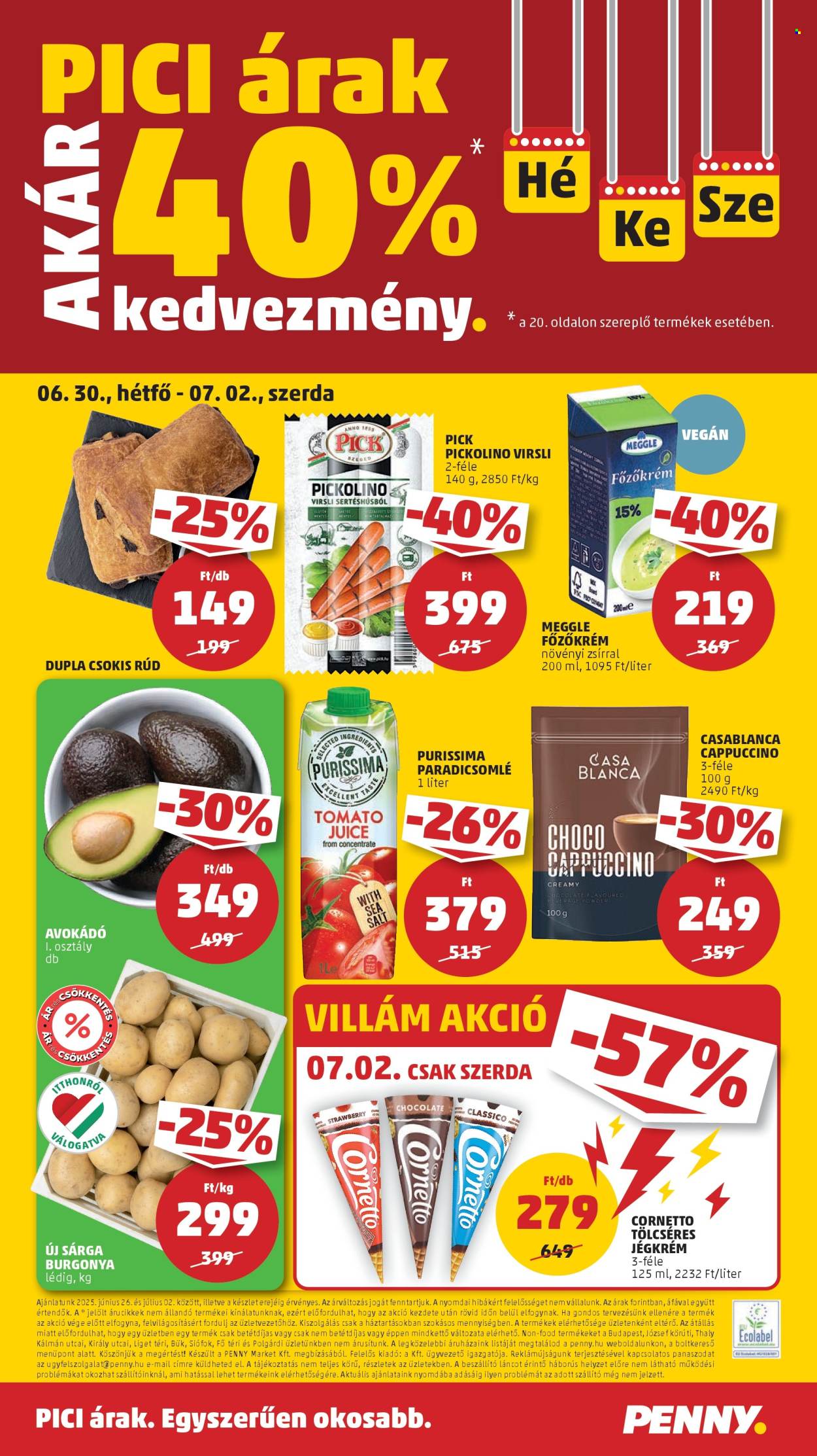 Penny Market akciós újságok - 2025.06.26 - 2025.07.02. Oldal 24