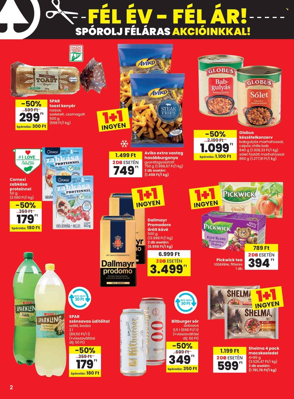 SPAR akciós újságok - 2025.06.26 - 2025.07.02. Oldal 2