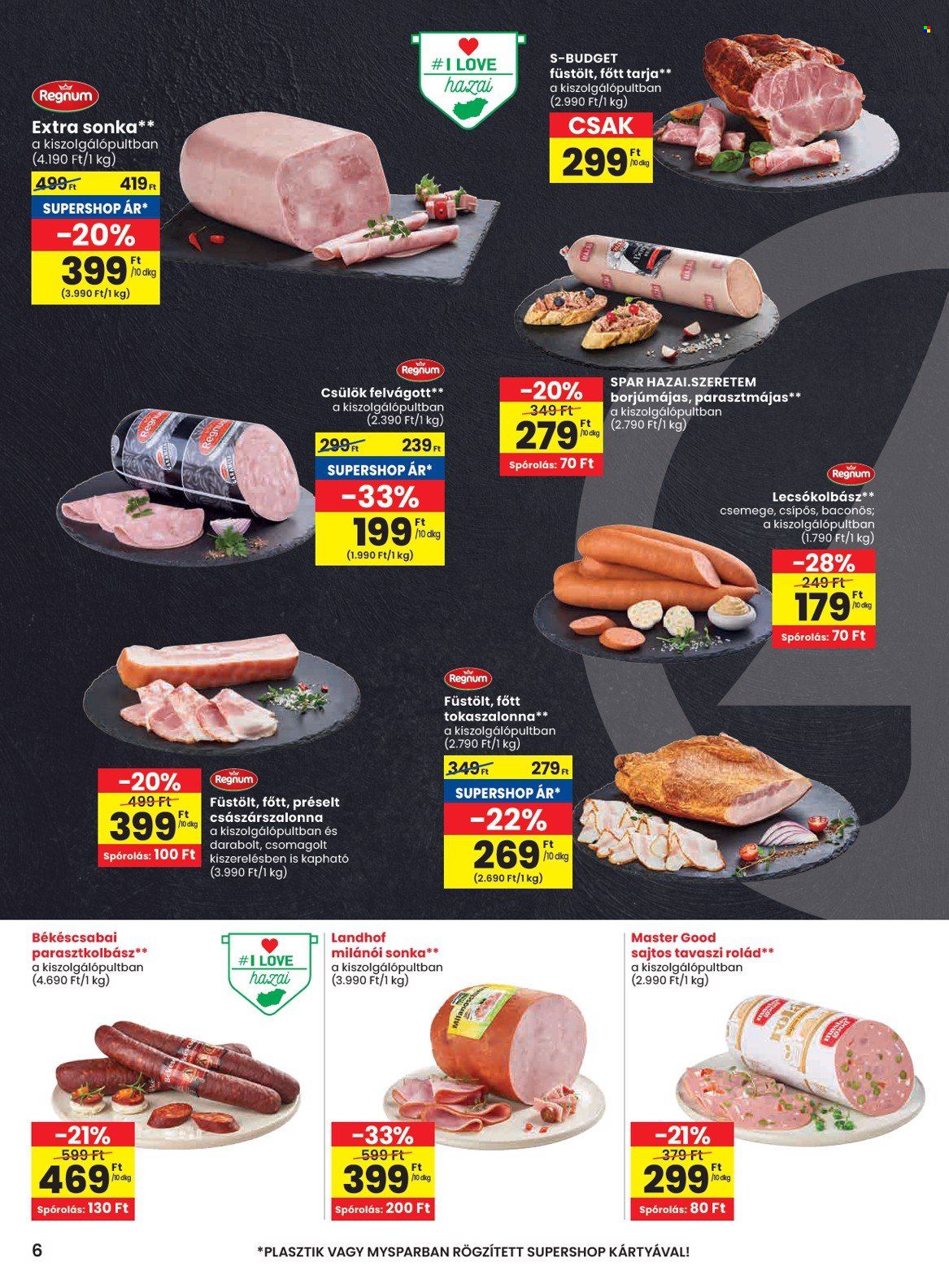 SPAR akciós újságok - 2025.06.26 - 2025.07.02. Oldal 6