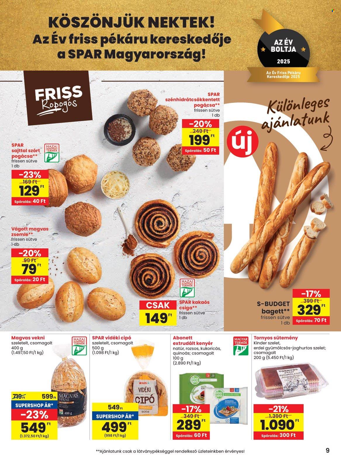 SPAR akciós újságok - 2025.06.26 - 2025.07.02. Oldal 9