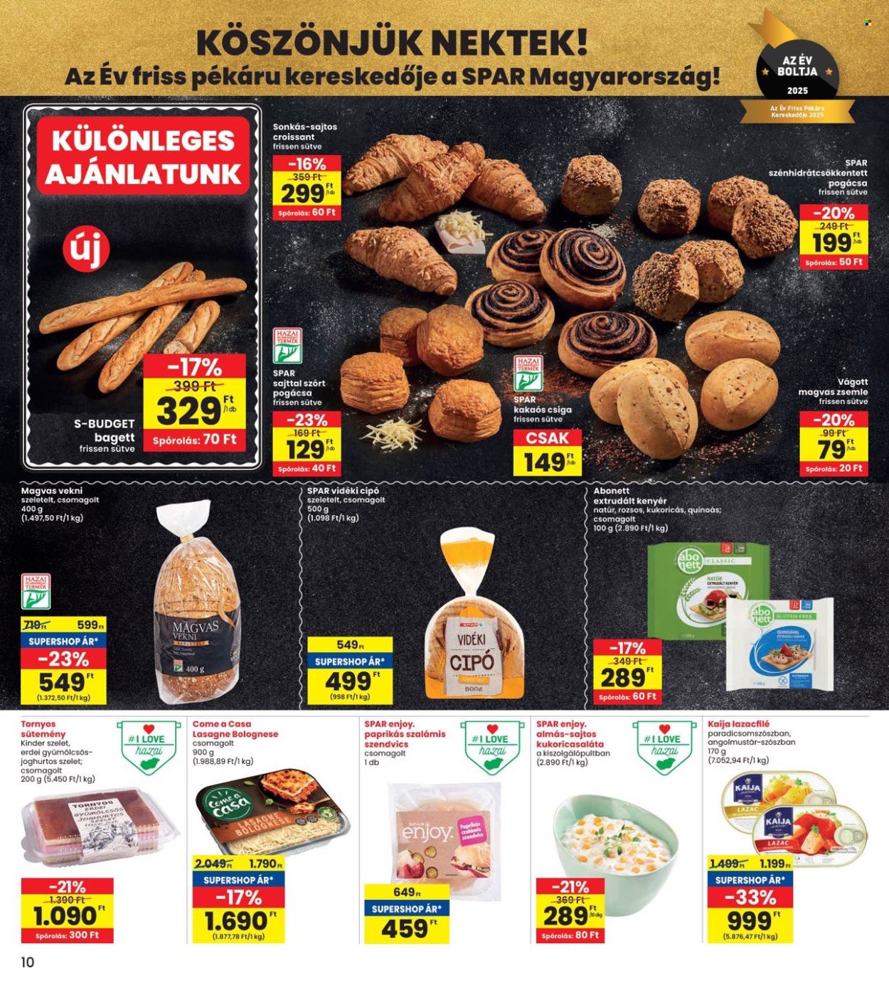 INTERSPAR akciós újságok - 2025.06.26 - 2025.07.02. Oldal 10