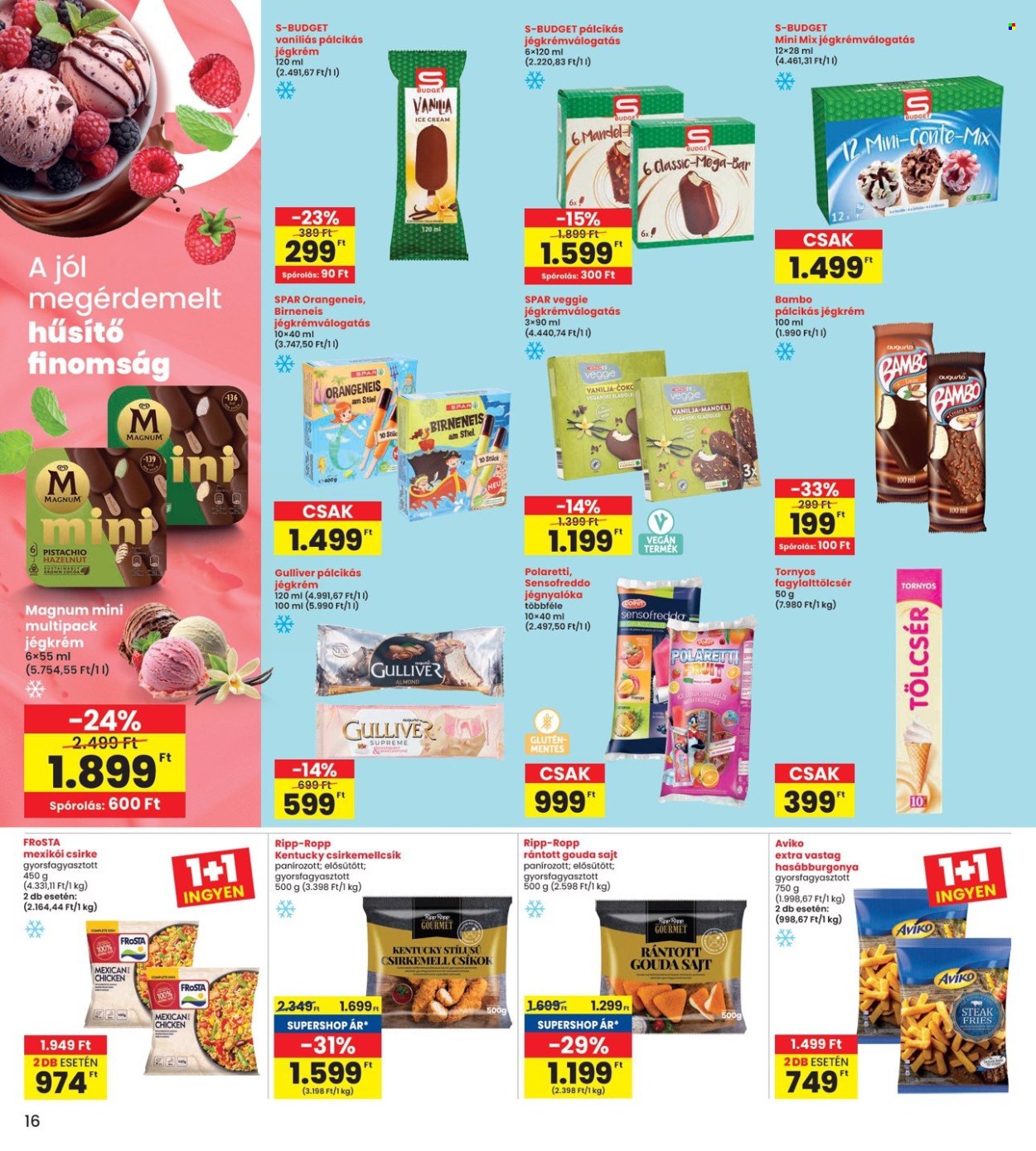 INTERSPAR akciós újságok - 2025.06.26 - 2025.07.02. Oldal 16