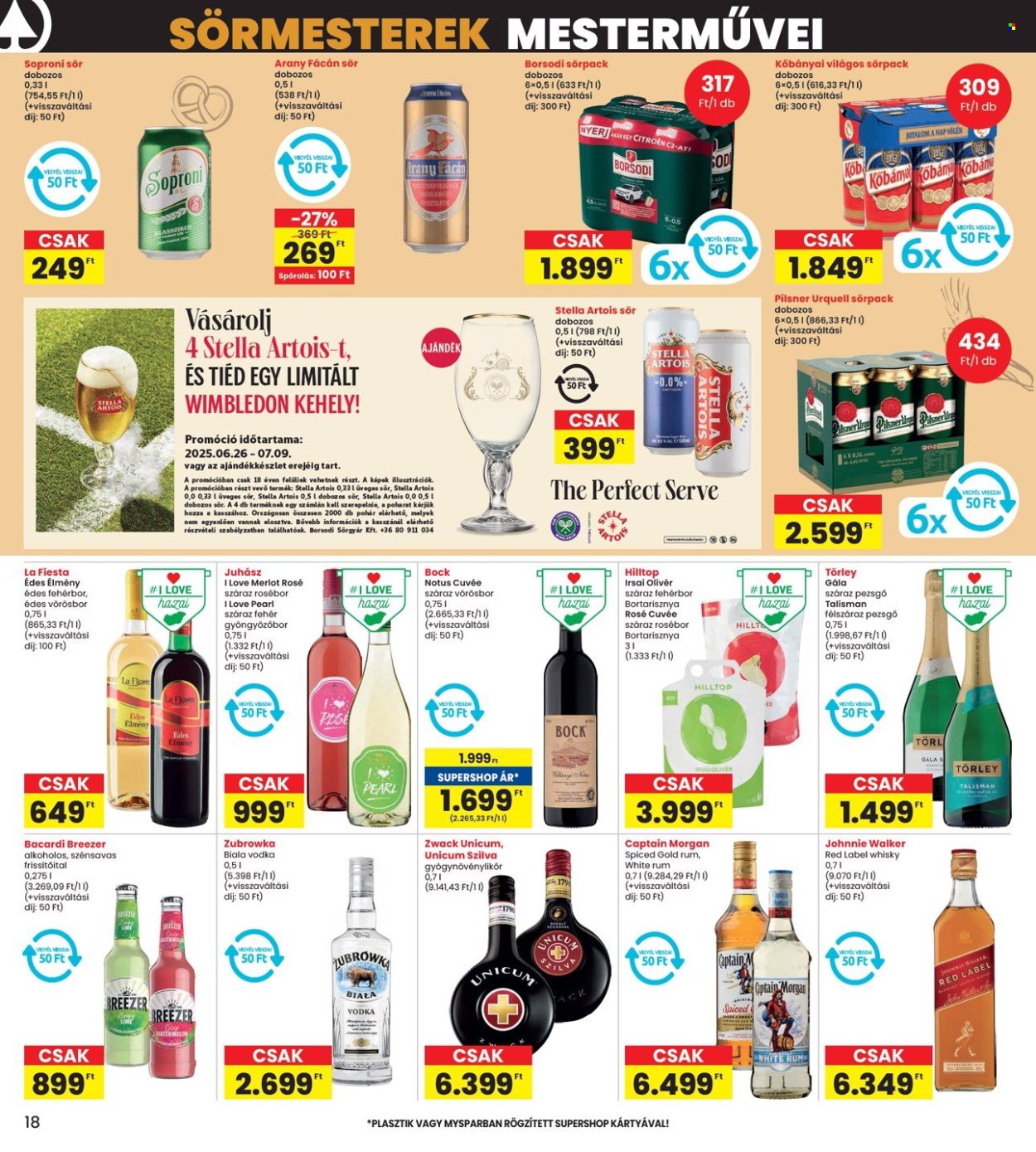 INTERSPAR akciós újságok - 2025.06.26 - 2025.07.02. Oldal 18