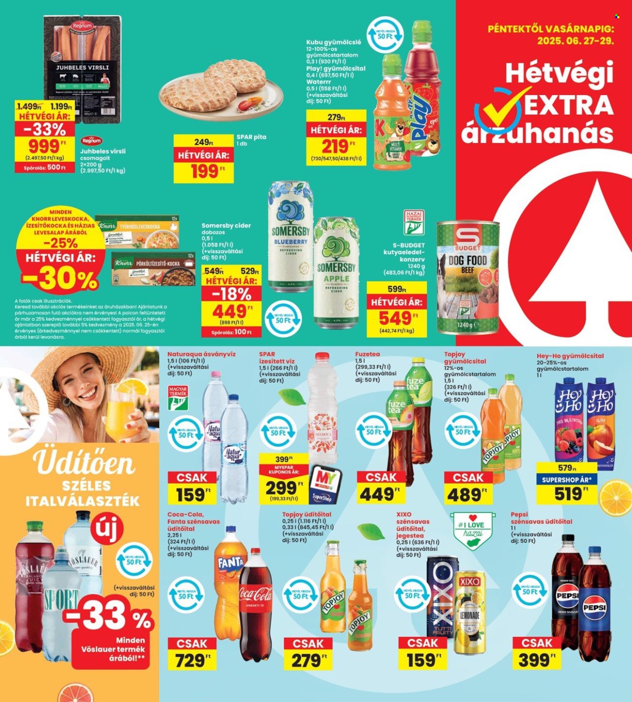 INTERSPAR akciós újságok - 2025.06.26 - 2025.07.02. Oldal 24