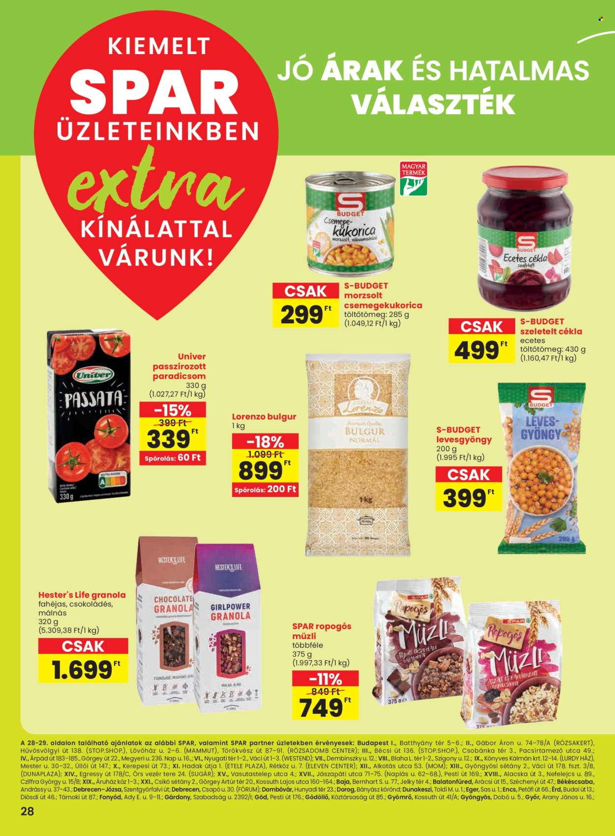 SPAR akciós újságok - 2025.06.26 - 2025.07.02. Oldal 5