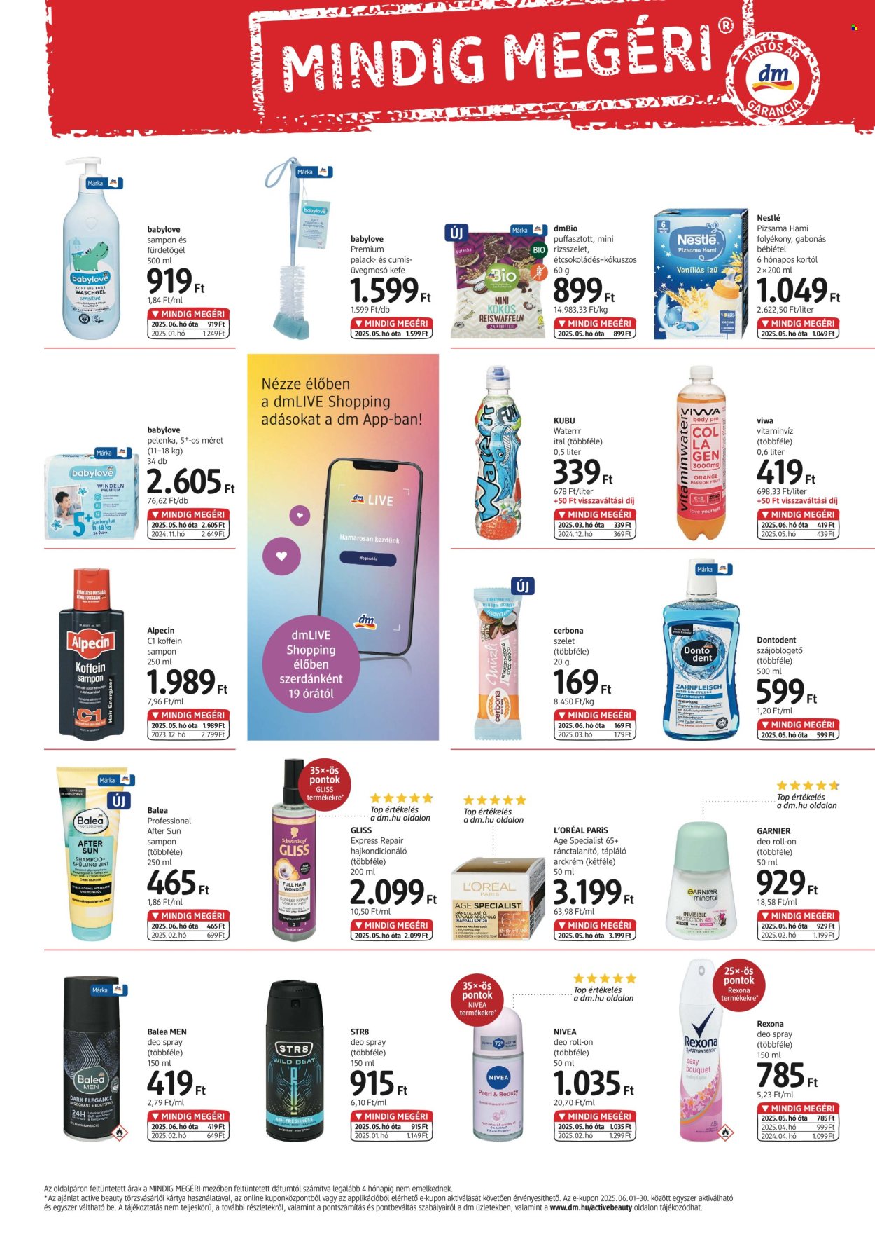 dm drogerie markt akciós újságok - 2025.06.19 - 2025.07.02. Oldal 2