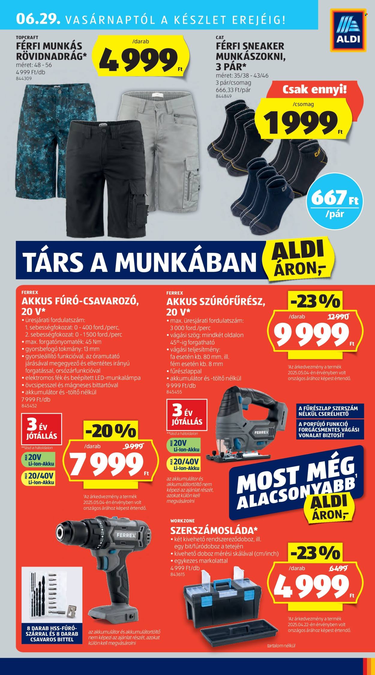 Aldi akciós újságok - 2025.06.26 - 2025.07.02. Oldal 43