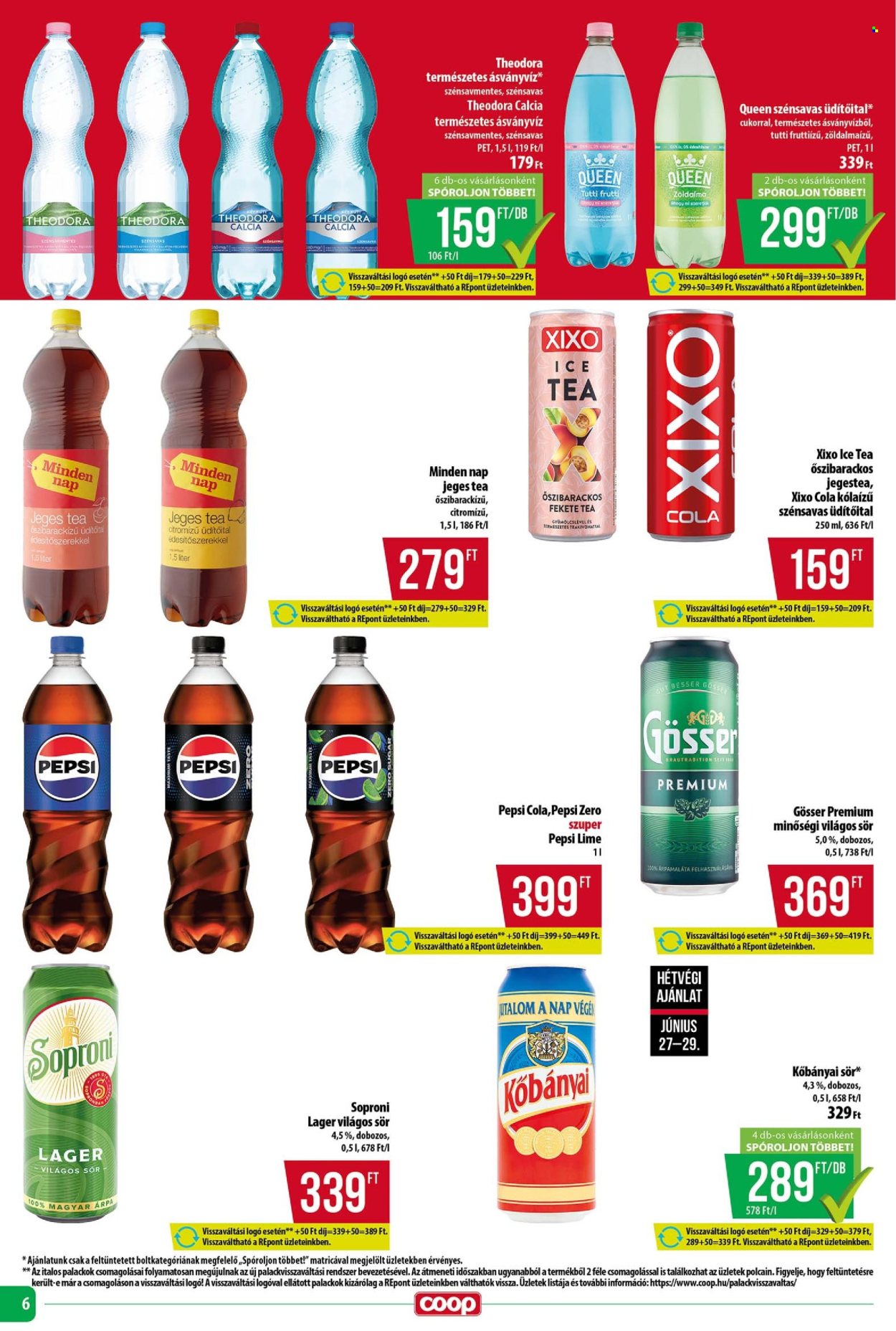 Coop akciós újságok - 2025.06.26 - 2025.07.02. Oldal 6