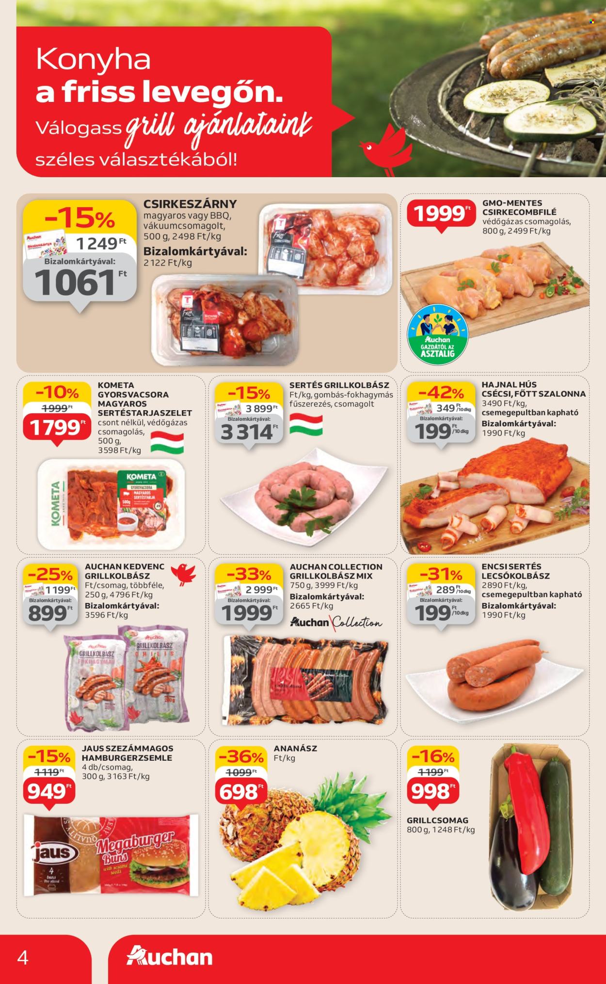 Auchan akciós újságok - 2025.06.26 - 2025.07.02. Oldal 4