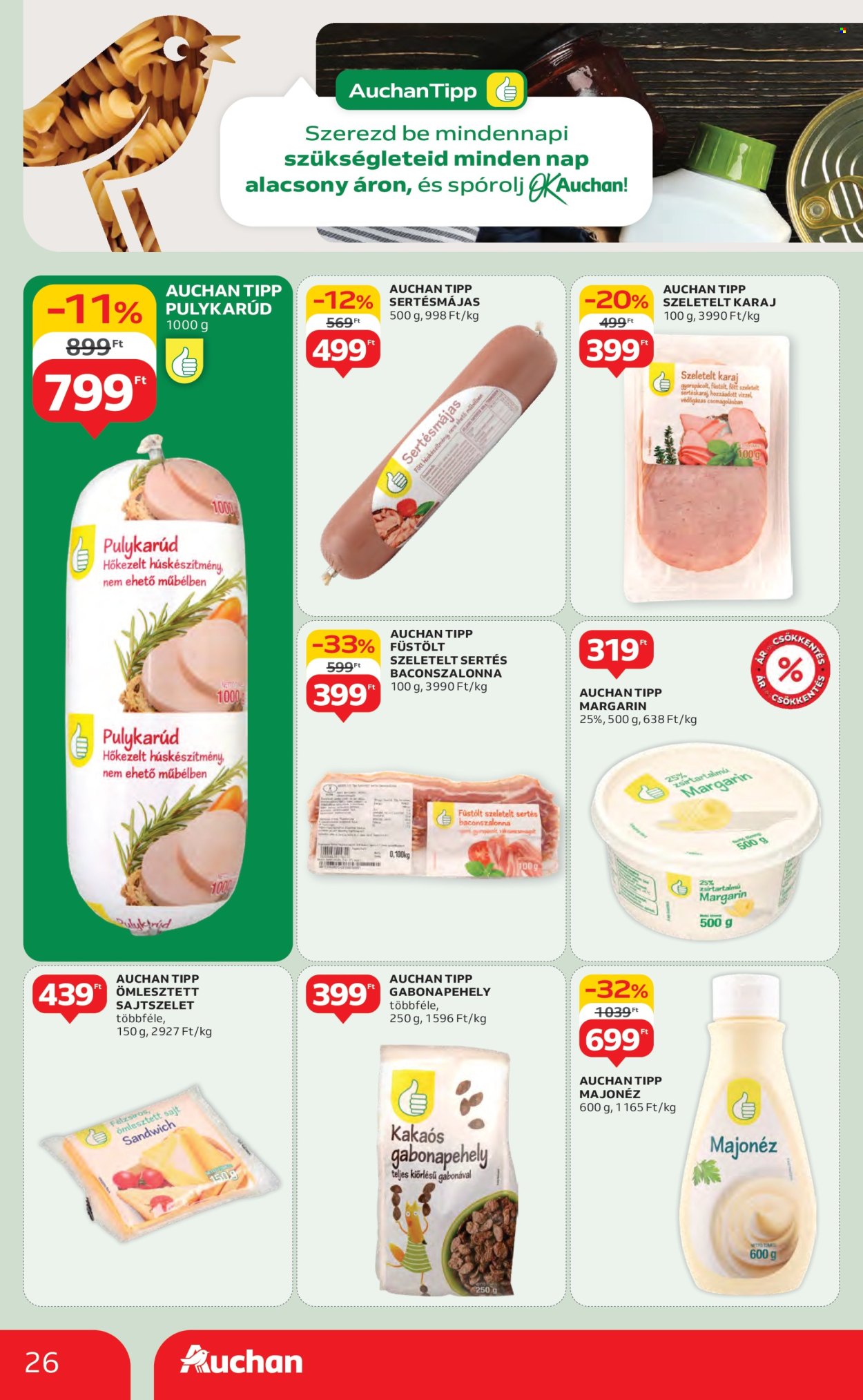 Auchan akciós újságok - 2025.06.26 - 2025.07.02. Oldal 26