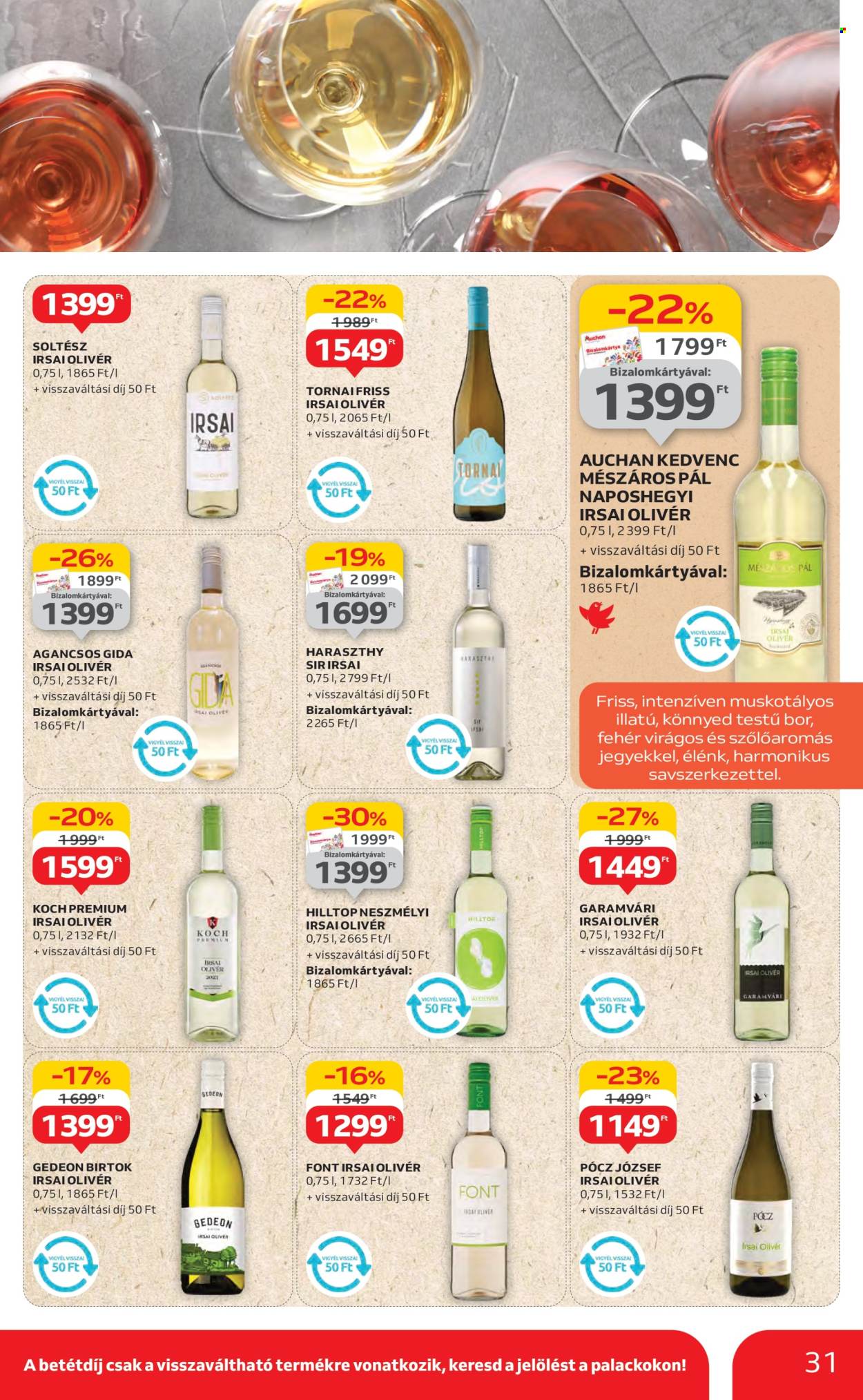 Auchan akciós újságok - 2025.06.26 - 2025.07.02. Oldal 31
