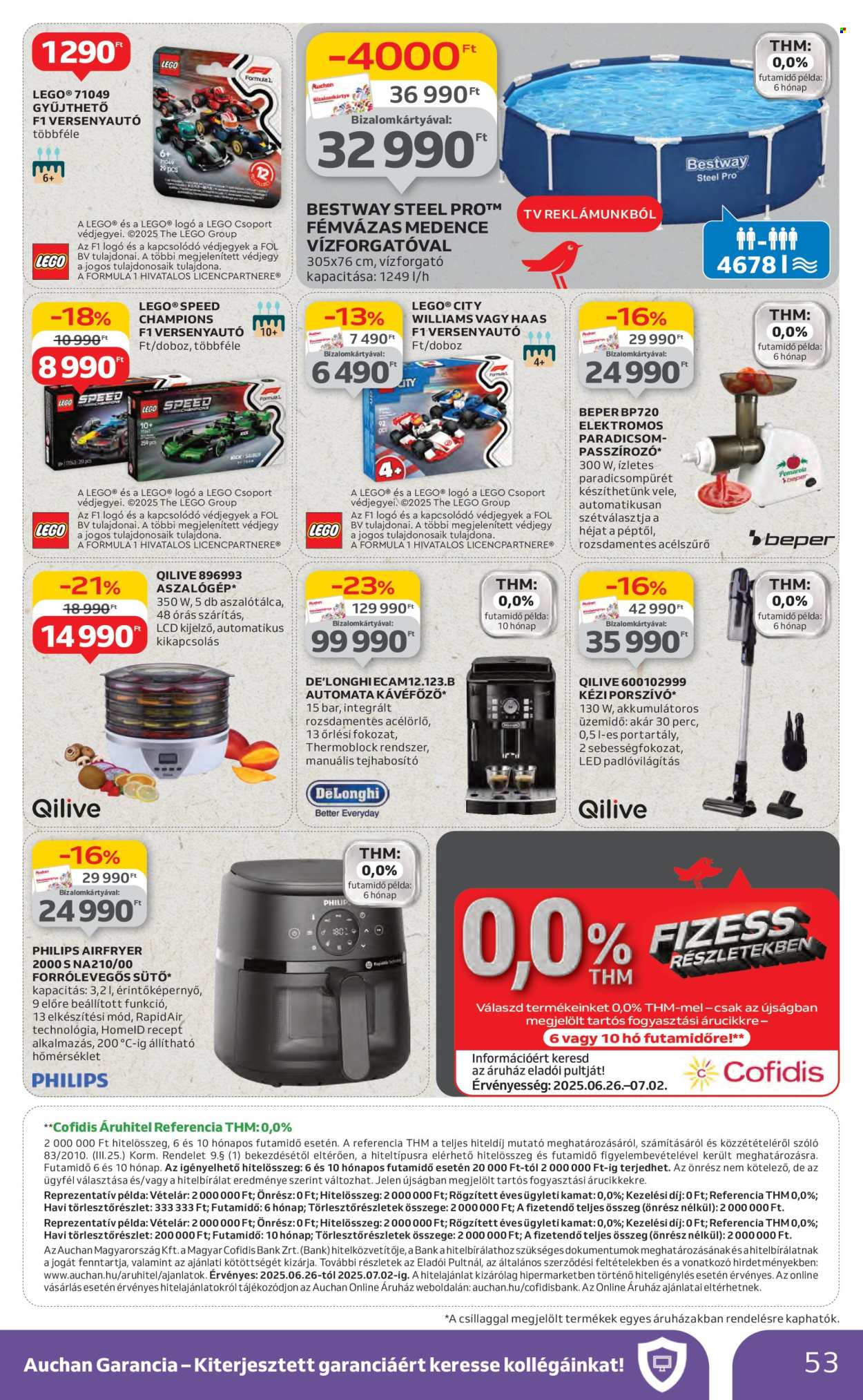 Auchan akciós újságok - 2025.06.26 - 2025.07.02. Oldal 53