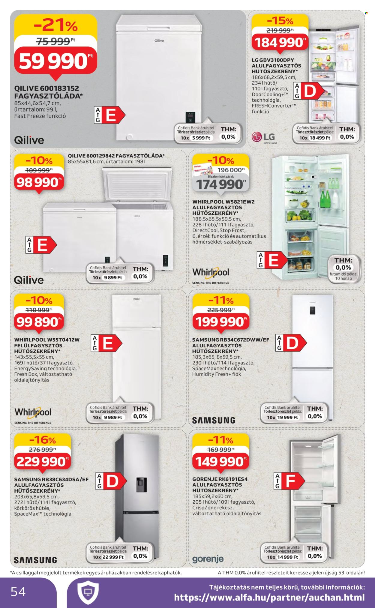 Auchan akciós újságok - 2025.06.26 - 2025.07.02. Oldal 54