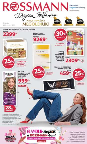 Újság Rossmann - 2025.06.30 - 2025.07.11.