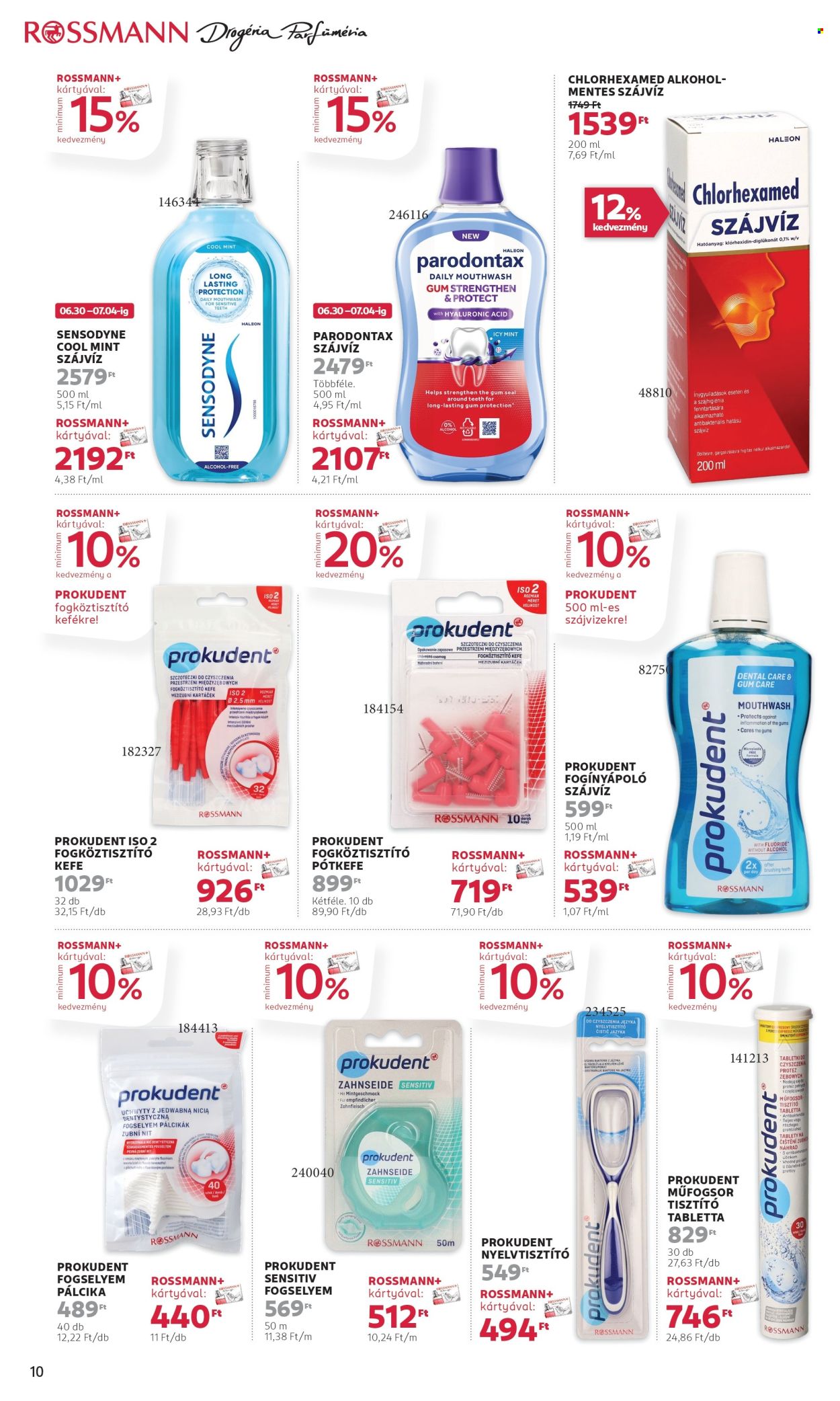 Rossmann akciós újságok - 2025.06.30 - 2025.07.11. Oldal 12