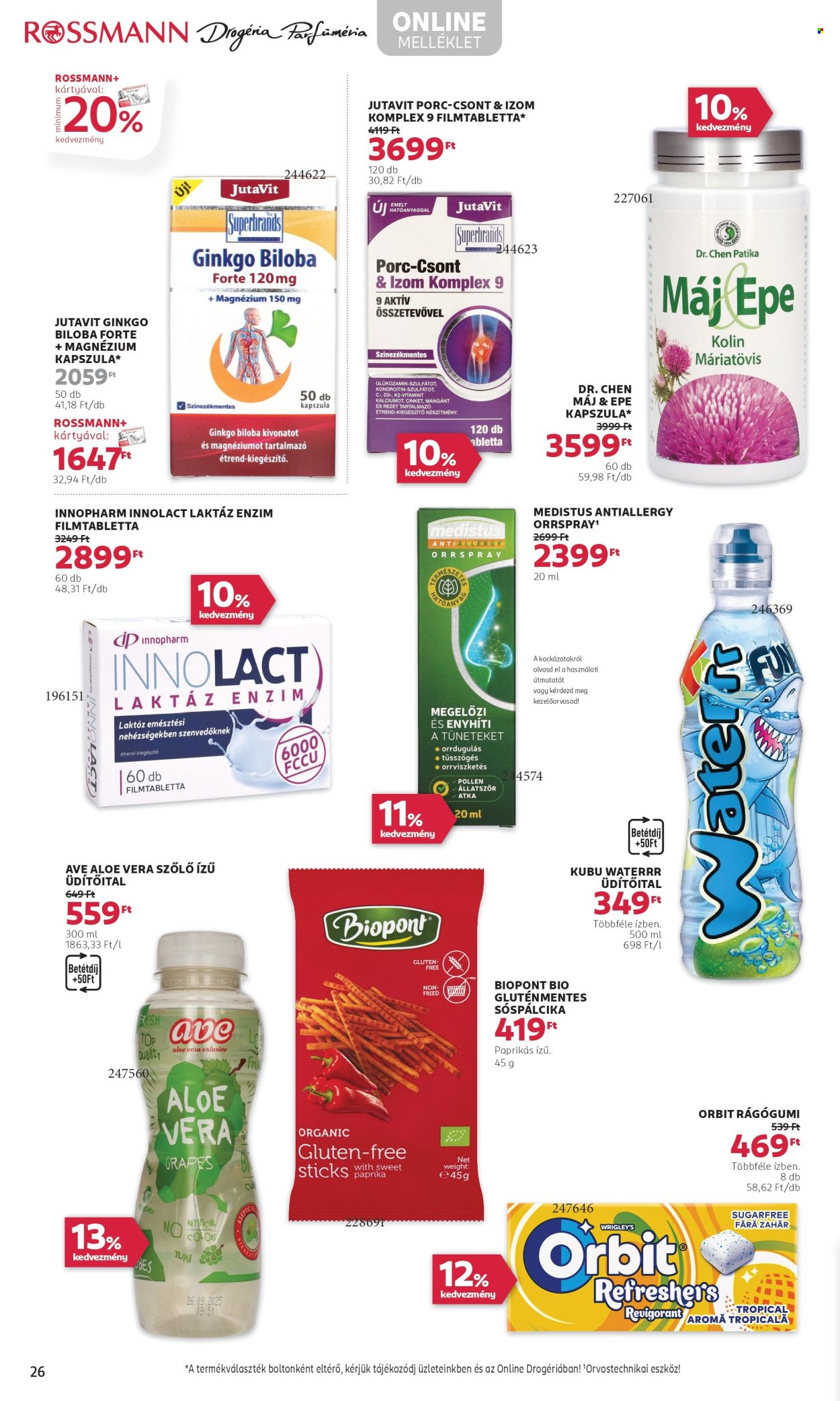 Rossmann akciós újságok - 2025.06.30 - 2025.07.11. Oldal 28