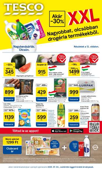 Újság TESCO - 2025.07.03 - 2025.07.09.