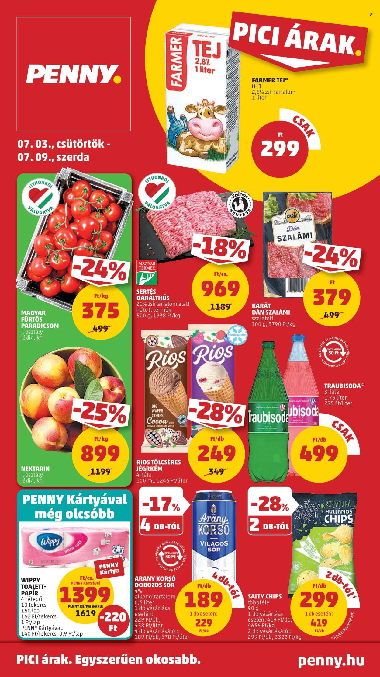 Penny Market akciós újságok - 2025.07.03 - 2025.07.09. Oldal 1