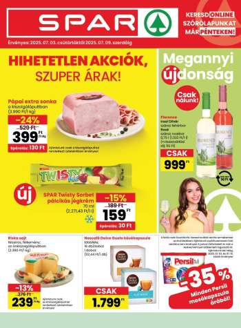 Újság SPAR - 2025.07.03 - 2025.07.09.