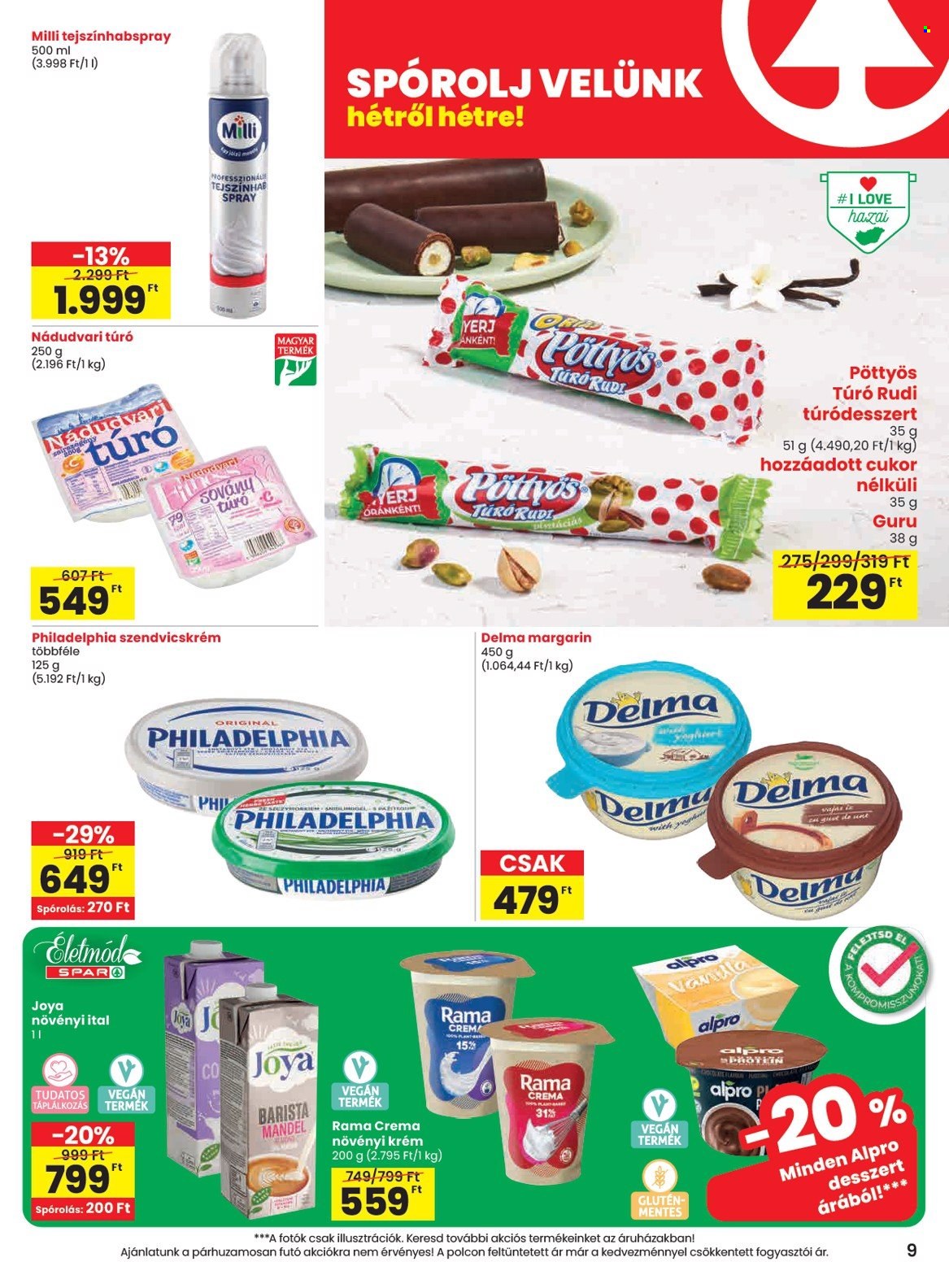SPAR akciós újságok - 2025.07.03 - 2025.07.09. Oldal 9