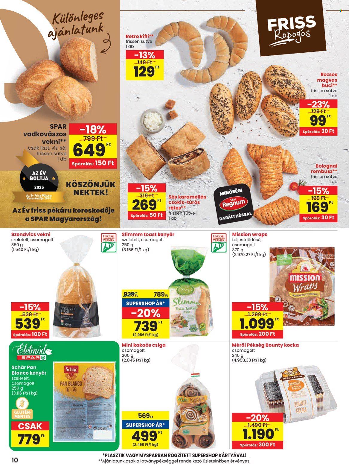 SPAR akciós újságok - 2025.07.03 - 2025.07.09. Oldal 10