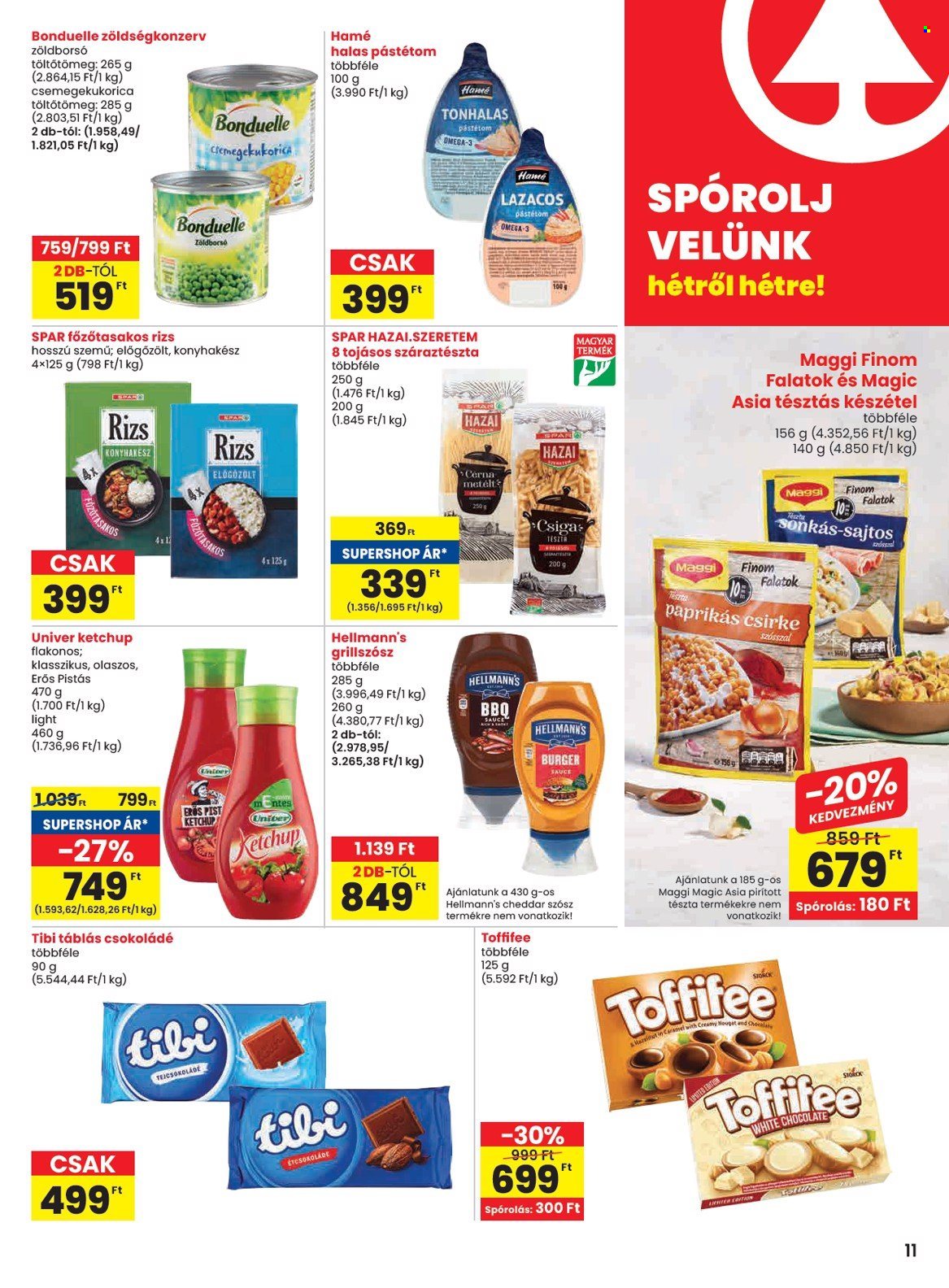 SPAR akciós újságok - 2025.07.03 - 2025.07.09. Oldal 11