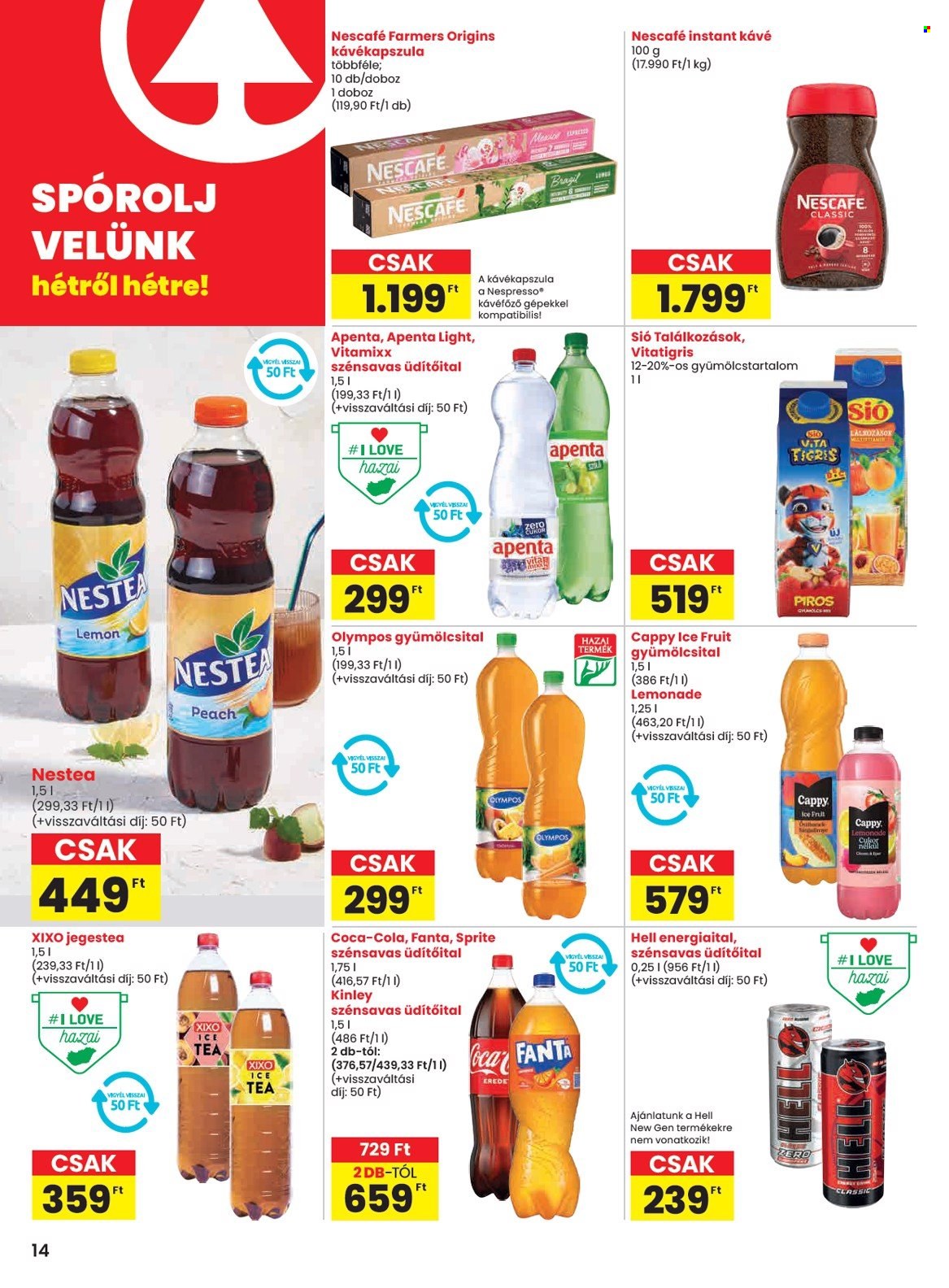 SPAR akciós újságok - 2025.07.03 - 2025.07.09. Oldal 14