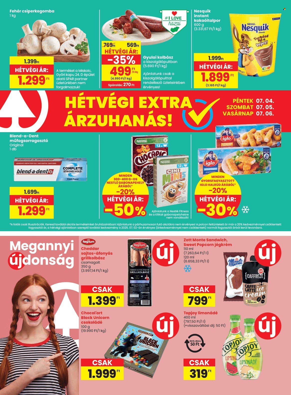 SPAR akciós újságok - 2025.07.03 - 2025.07.09. Oldal 20