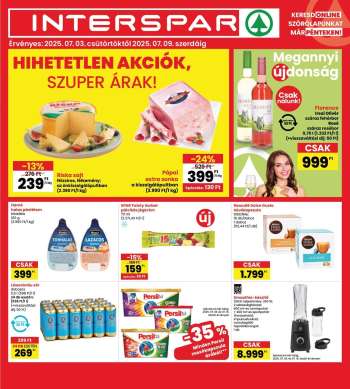Újság INTERSPAR - 2025.07.03 - 2025.07.09.