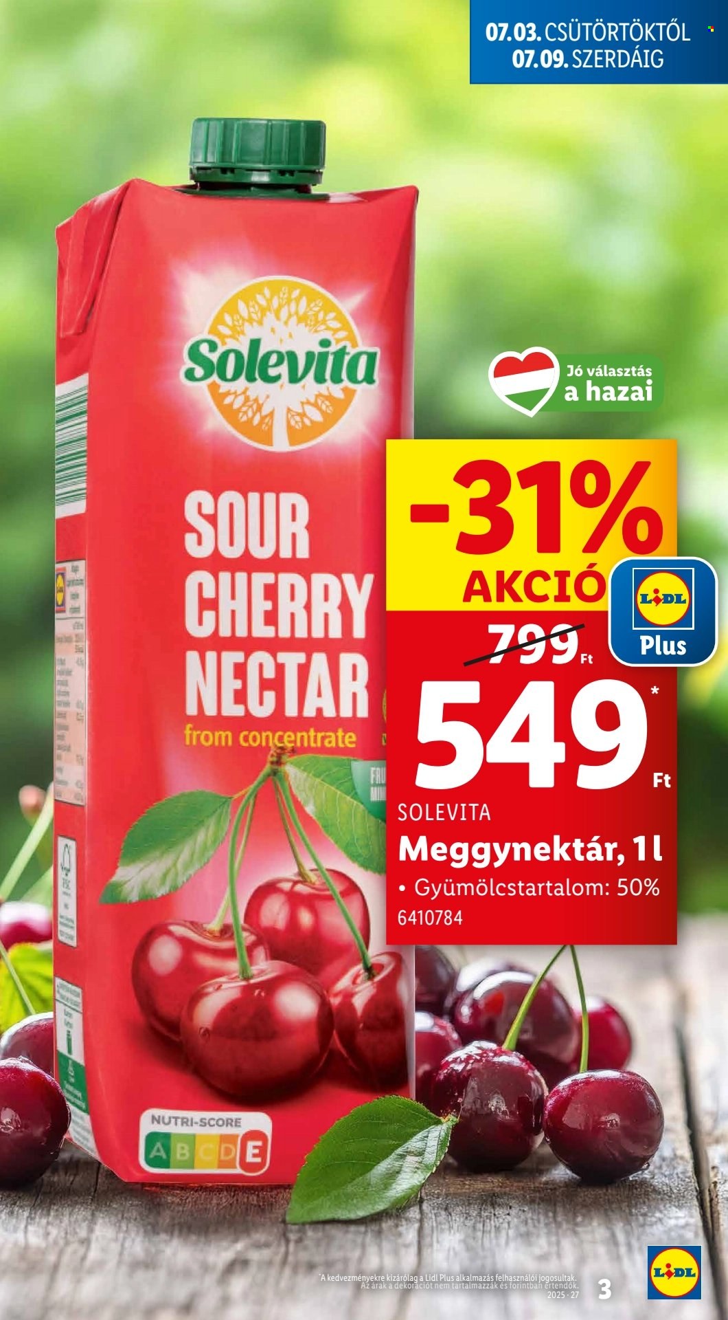 Lidl akciós újságok - 2025.07.03 - 2025.07.09. Oldal 3