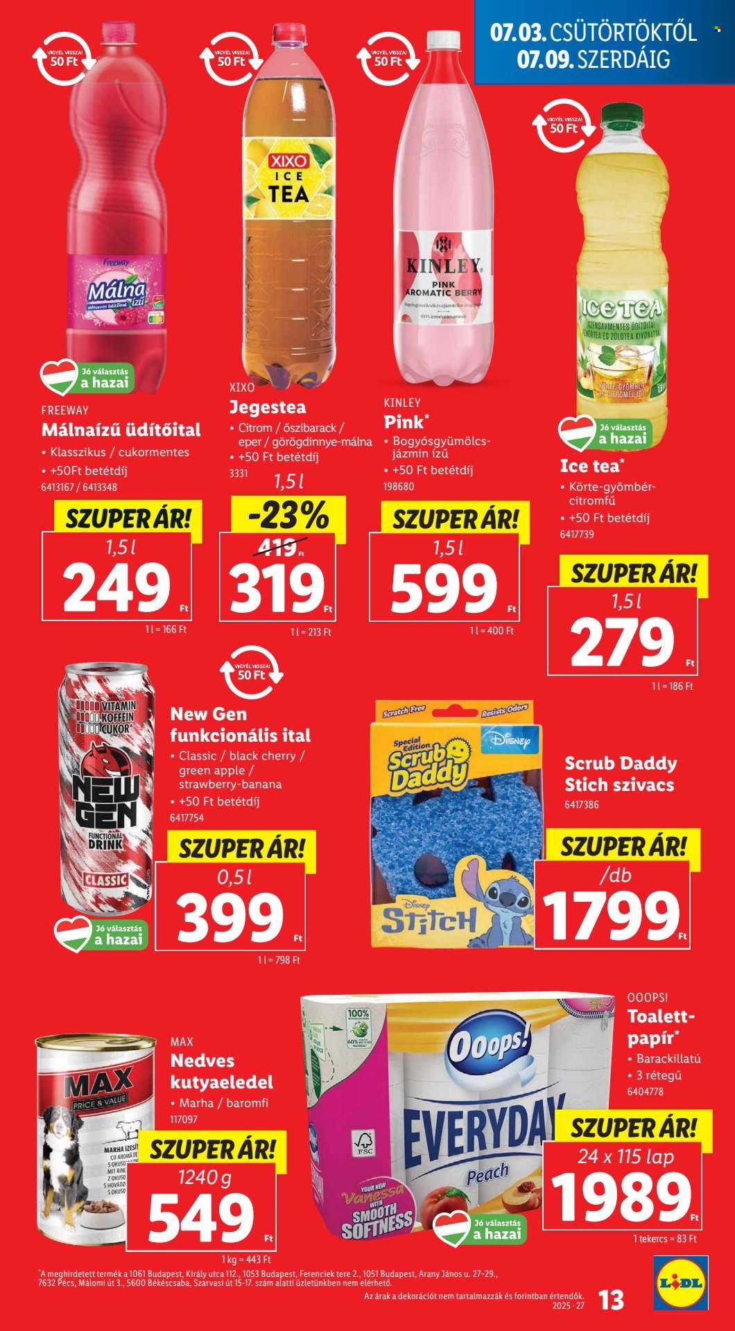 Lidl akciós újságok - 2025.07.03 - 2025.07.09. Oldal 13