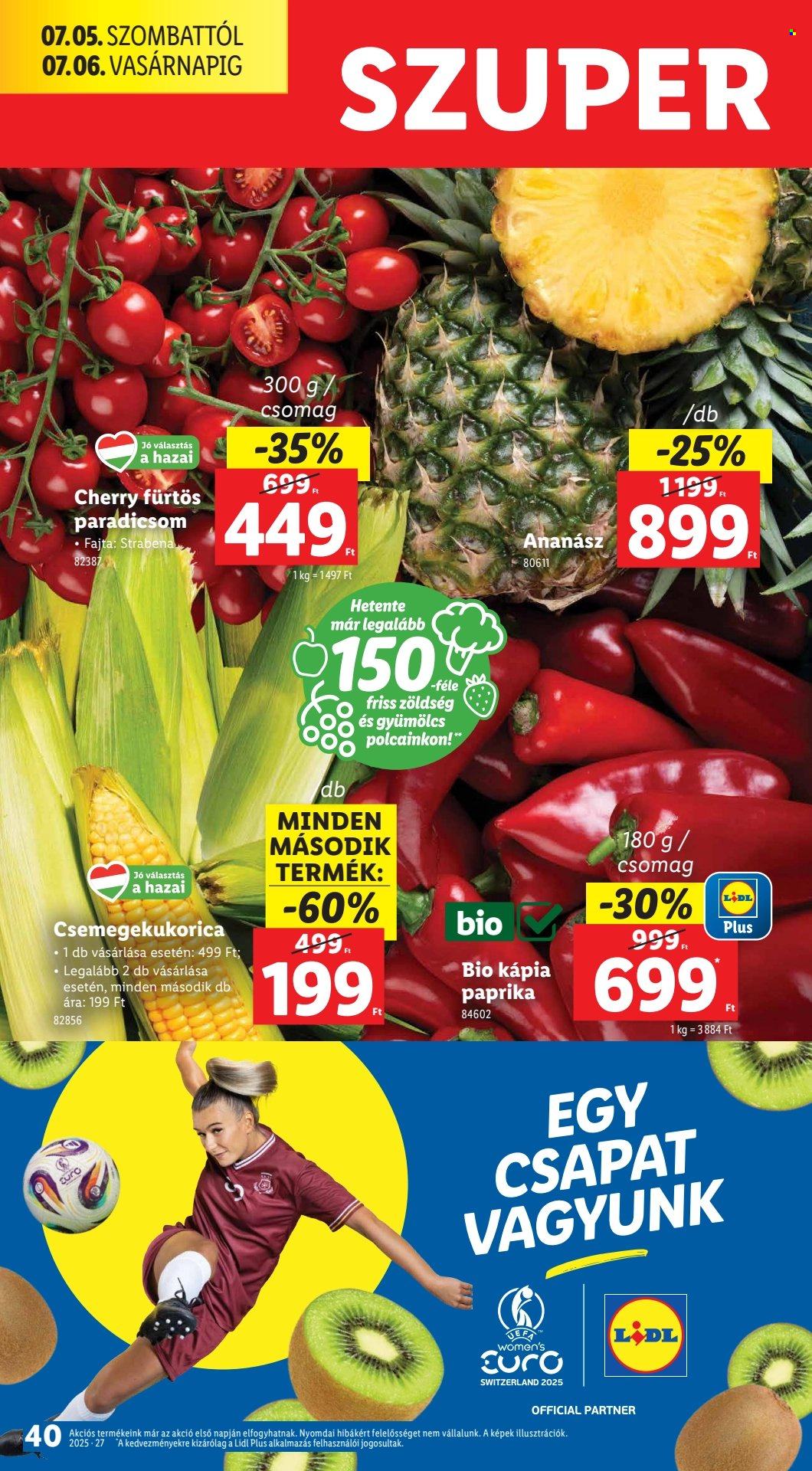 Lidl akciós újságok - 2025.07.03 - 2025.07.09. Oldal 40