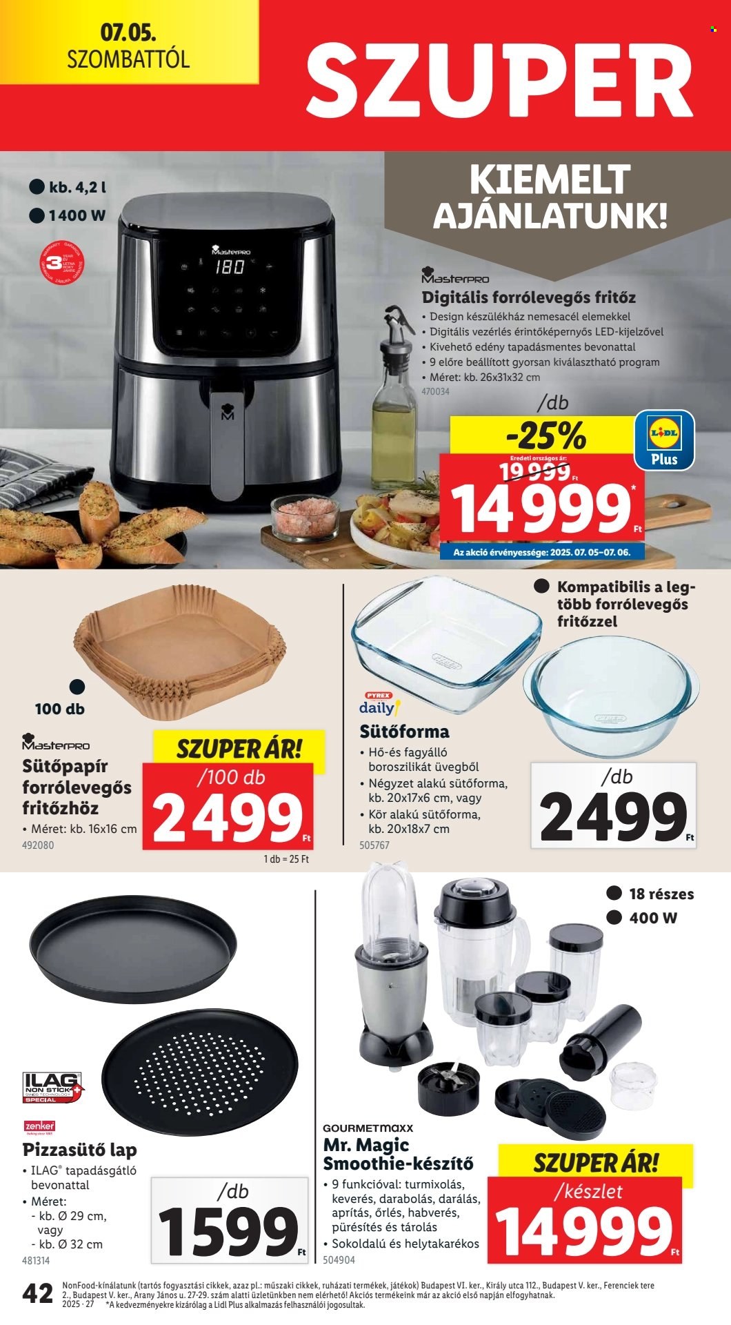 Lidl akciós újságok - 2025.07.03 - 2025.07.09. Oldal 42