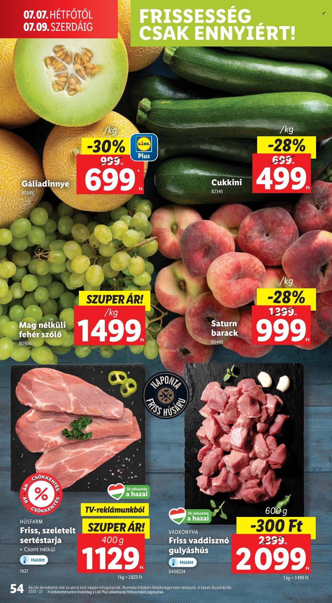 Lidl akciós újságok - 2025.07.03 - 2025.07.09. Oldal 54