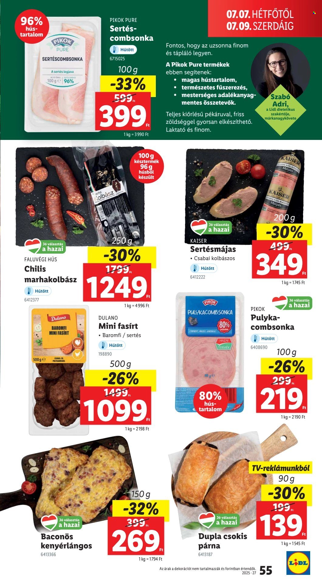 Lidl akciós újságok - 2025.07.03 - 2025.07.09. Oldal 55