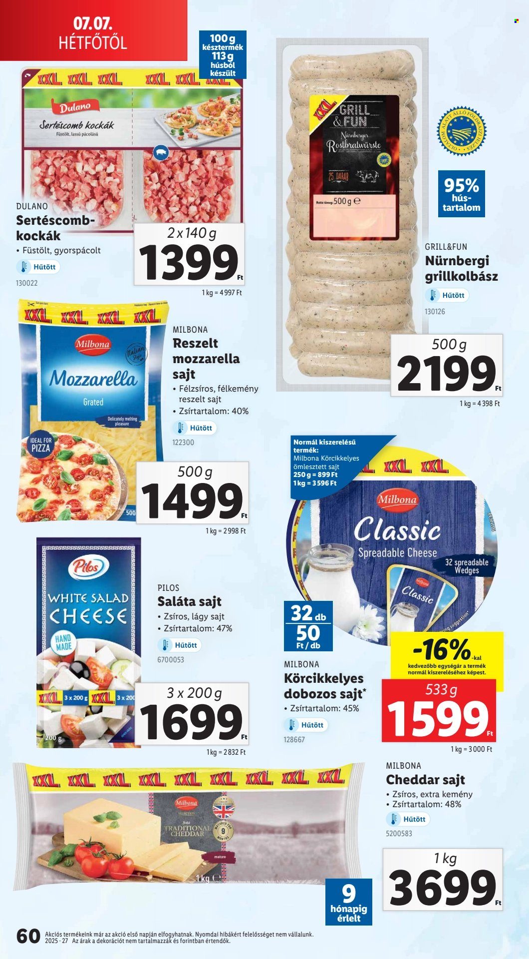 Lidl akciós újságok - 2025.07.03 - 2025.07.09. Oldal 60