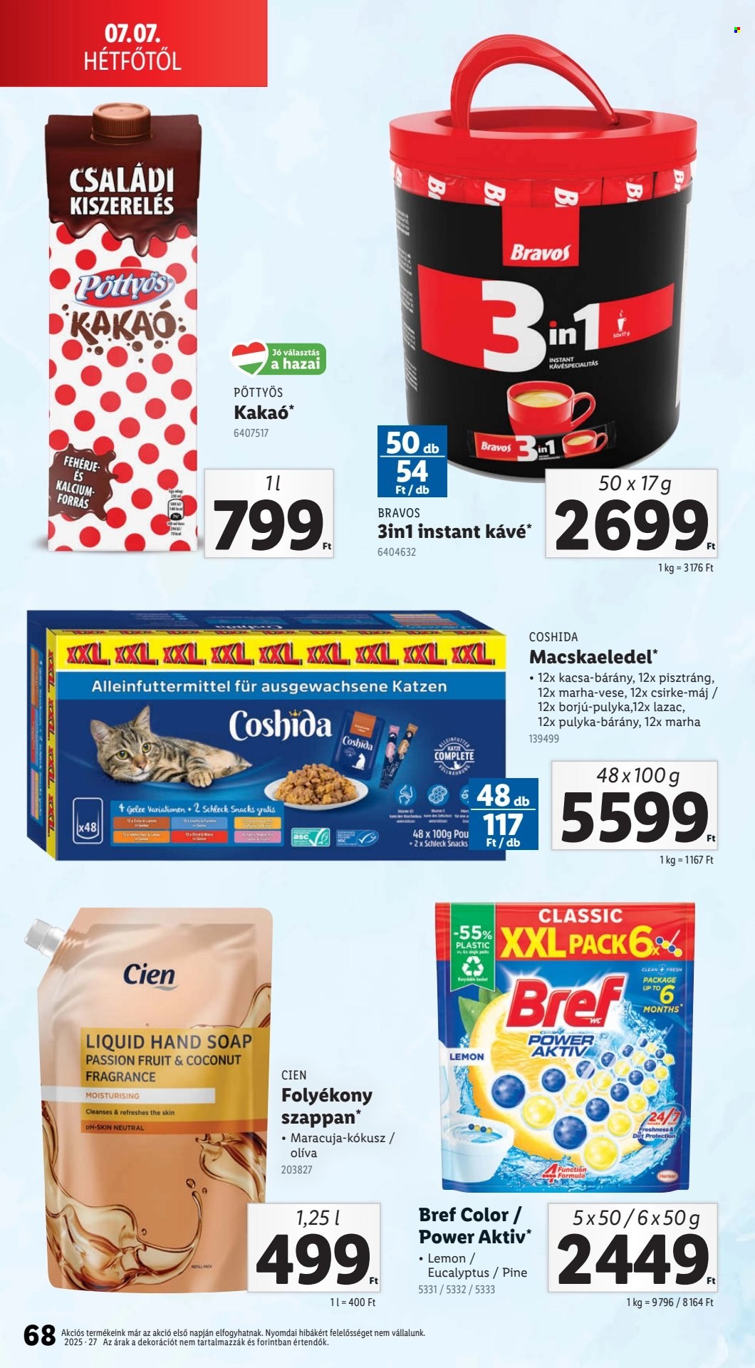 Lidl akciós újságok - 2025.07.03 - 2025.07.09. Oldal 68